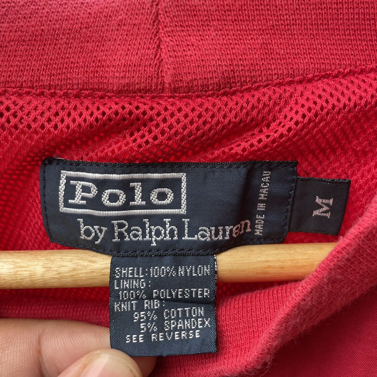 Polo Ralph Lauren 🔥Vintage Polo Ralph Lauren Small Pony Windbreaker Sweatshirt Size US XL / EU 56 / 4 - 12 Thumbnail