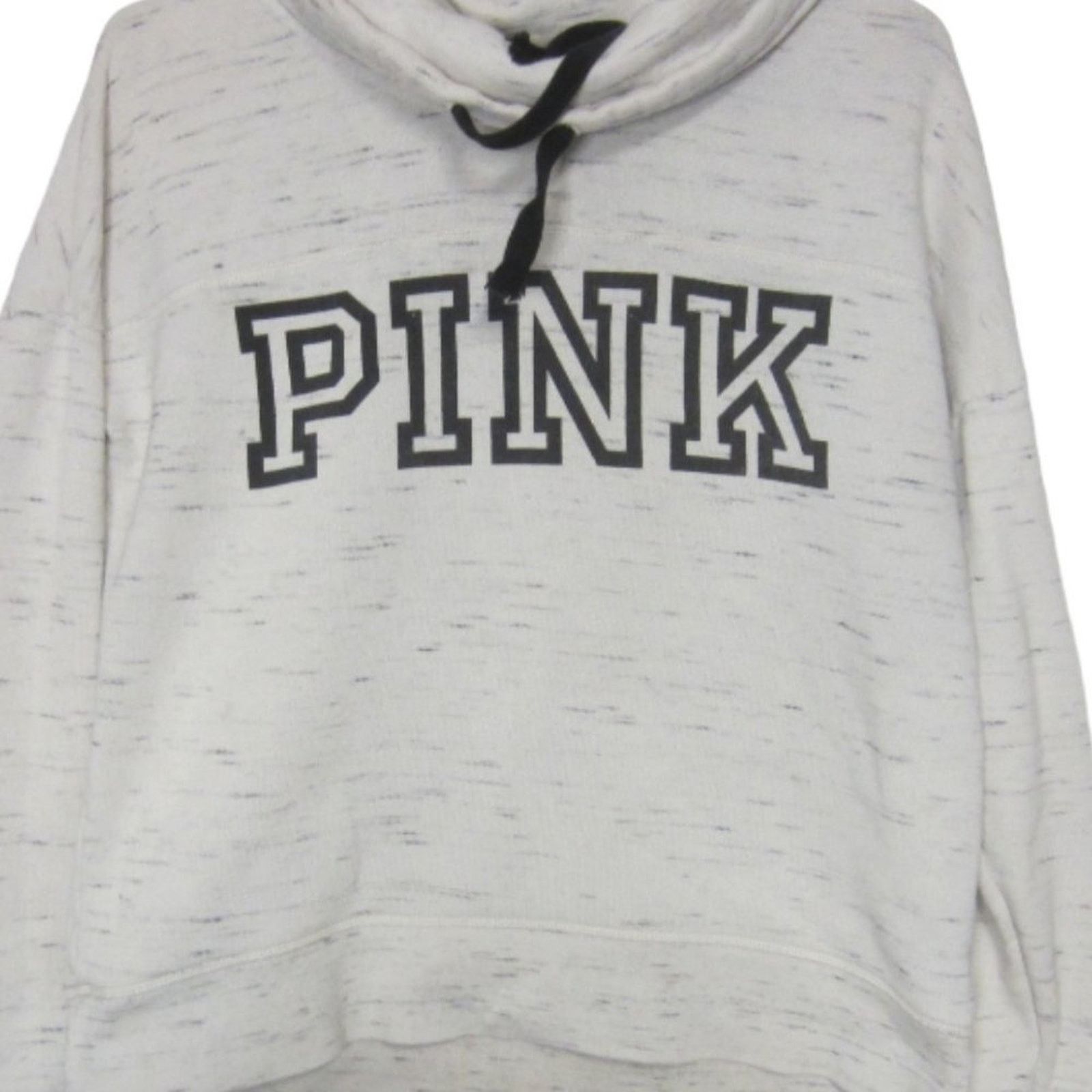Pink Pink Victoria Secret Gray With Black Graphic High Neck XS Size XS / US 0-2 / IT 36-38 - 3 Thumbnail