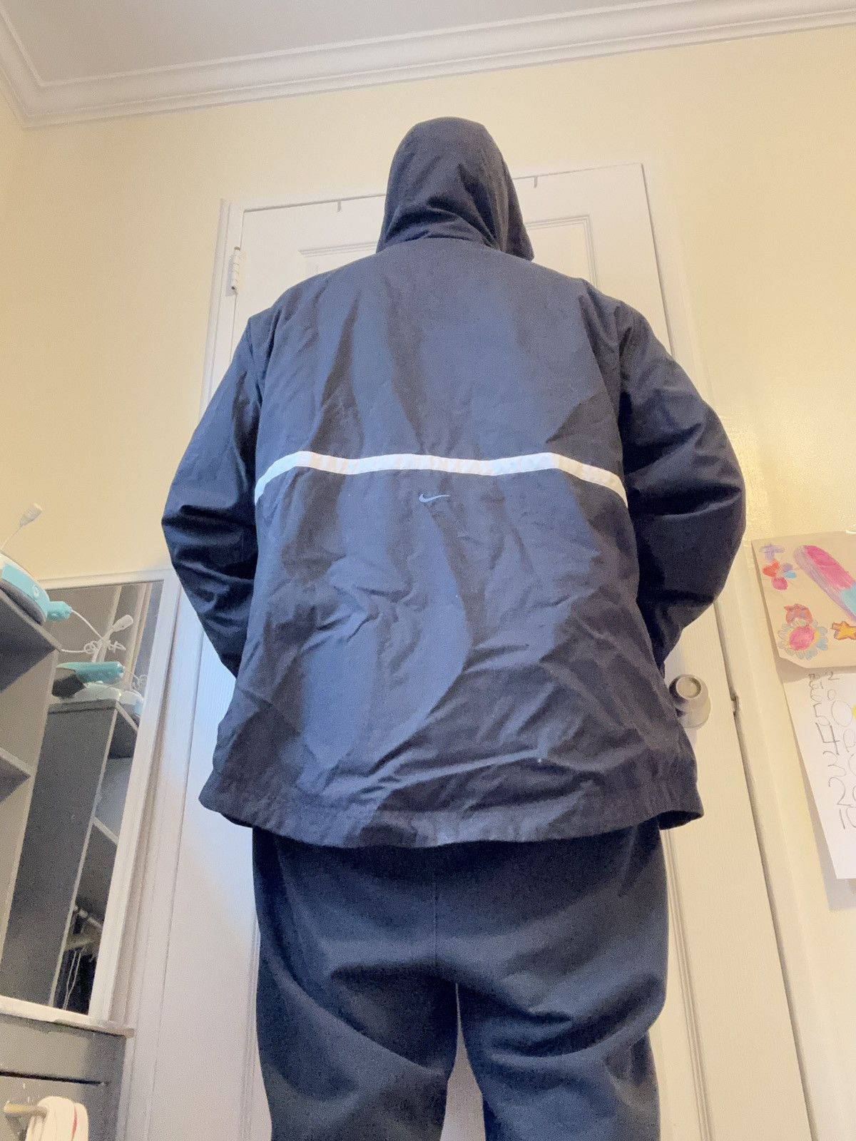 Nike × Vintage Vintage Nike logo windbreaker coat jacket Size US XXL / EU 58 / 5 - 4 Thumbnail
