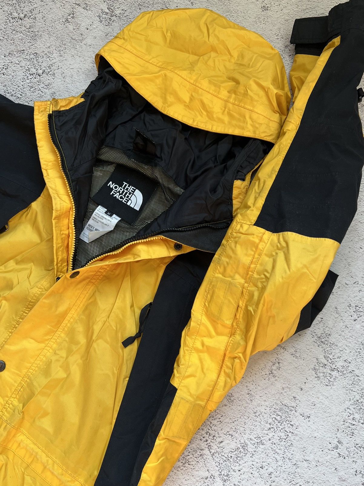 The North Face × Vintage 90s The North Face Mountain Jacket 1990 Gore Tex / Yellow Size US M / EU 48-50 / 2 - 3 Thumbnail