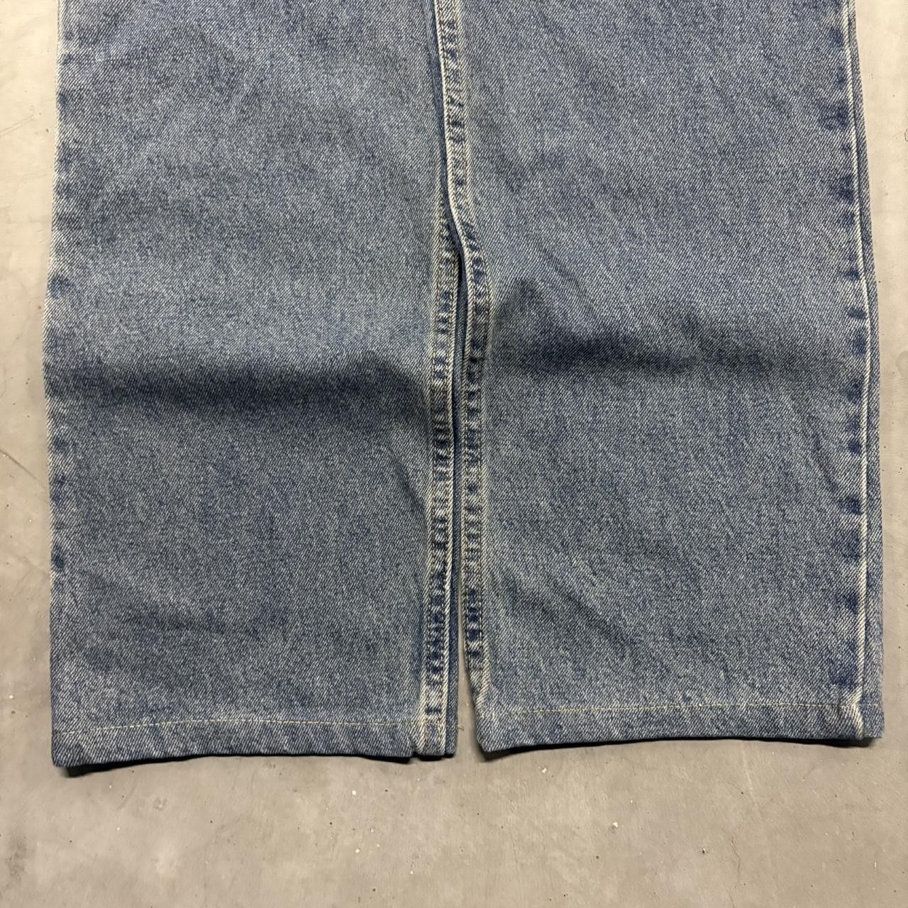 Vintage Crazy Vintage Y2K/2000s Baggy Dark Blue Wash Skater Style Streetwear Denim Jeans! Size US 36 / EU 52 - 5 Thumbnail