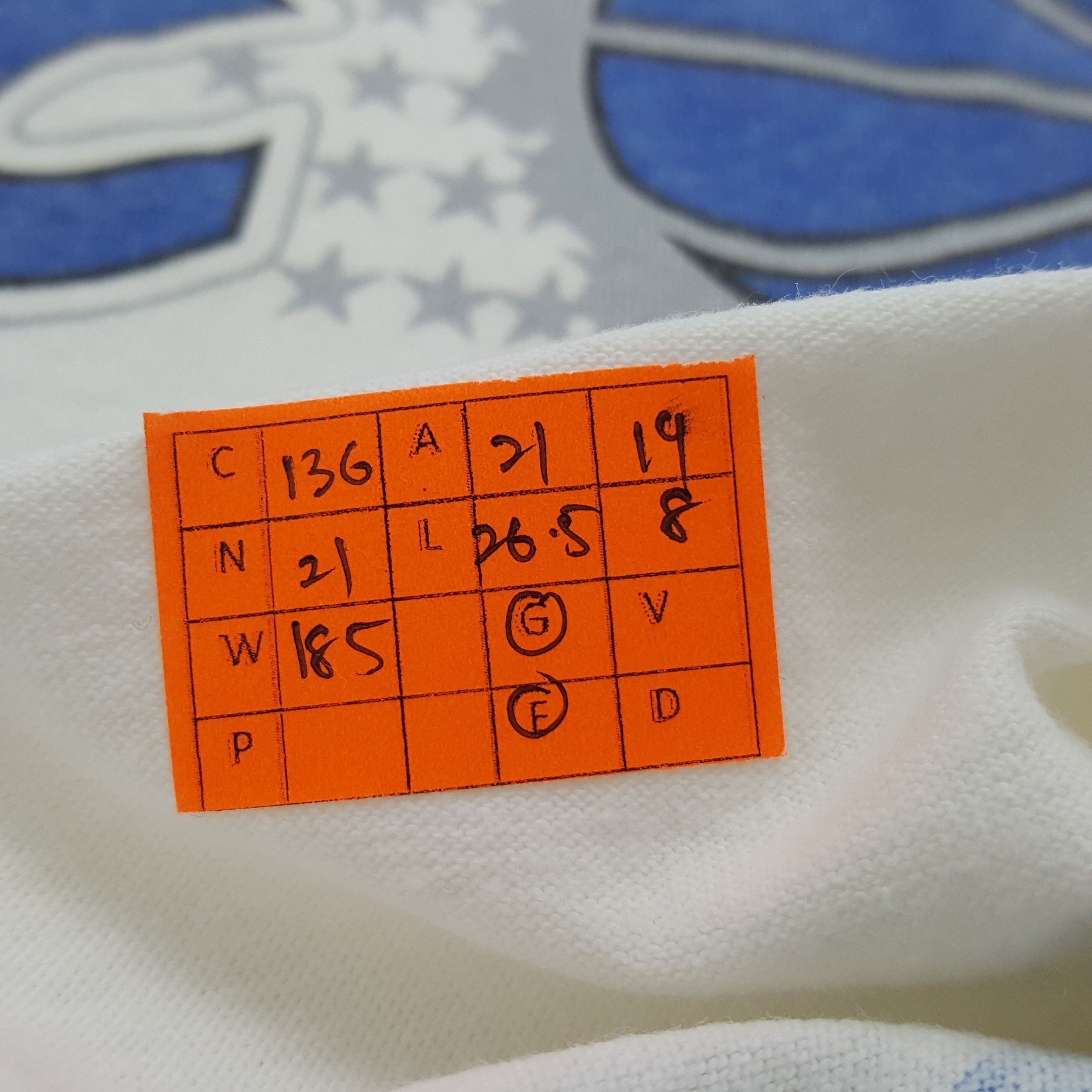 NBA × Salem Sportswear × Vintage Vintage Orlando Magic Basketball NBA Team T-shirt Size US L / EU 52-54 / 3 - 12 Thumbnail
