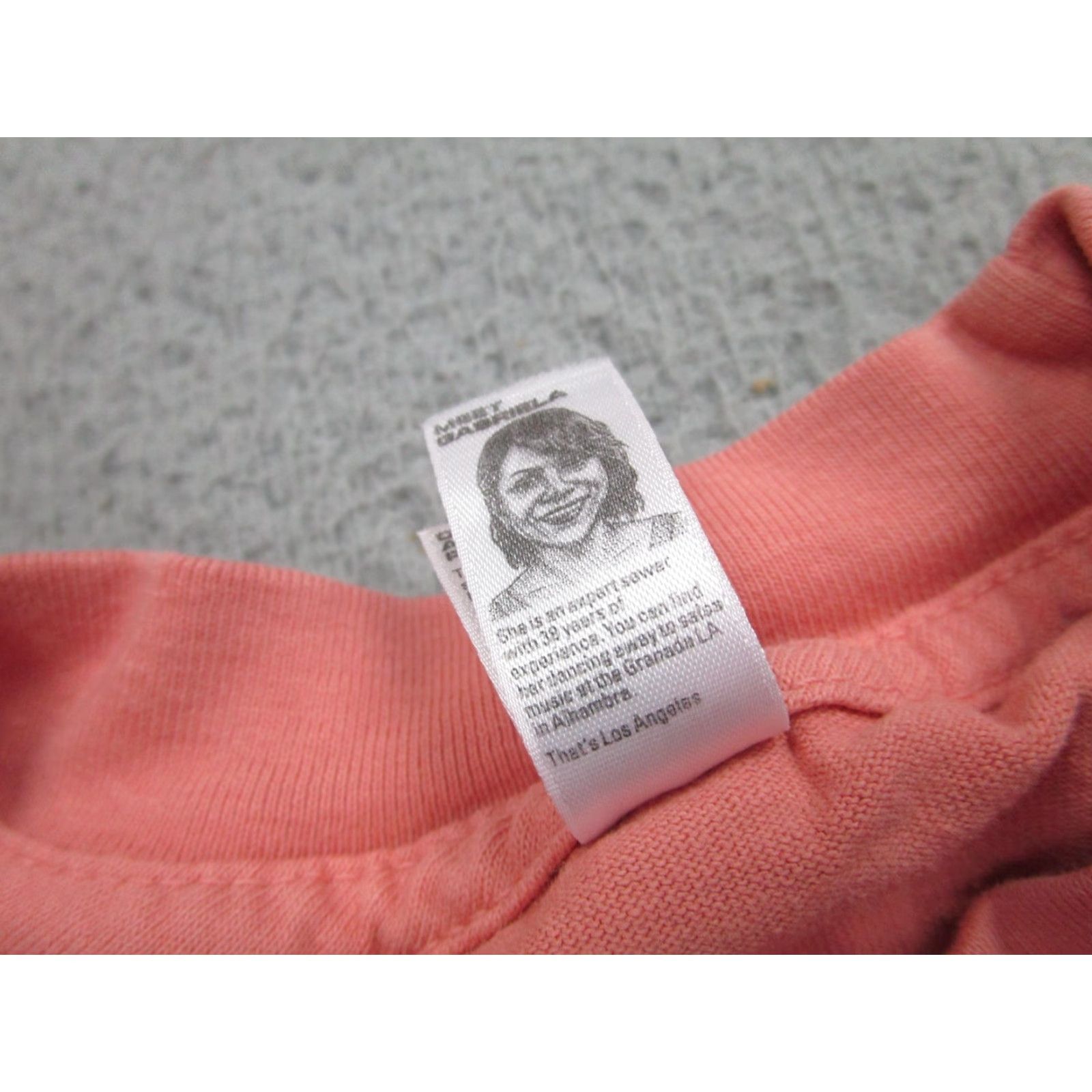 Los Angeles Apparel Los Angeles Apparel T-Shirt Mens XS Pink Heavyweight Garment Dye 6.5oz Crew Neck Short Sleeve Size US XS / EU 42 / 0 - 6 Thumbnail