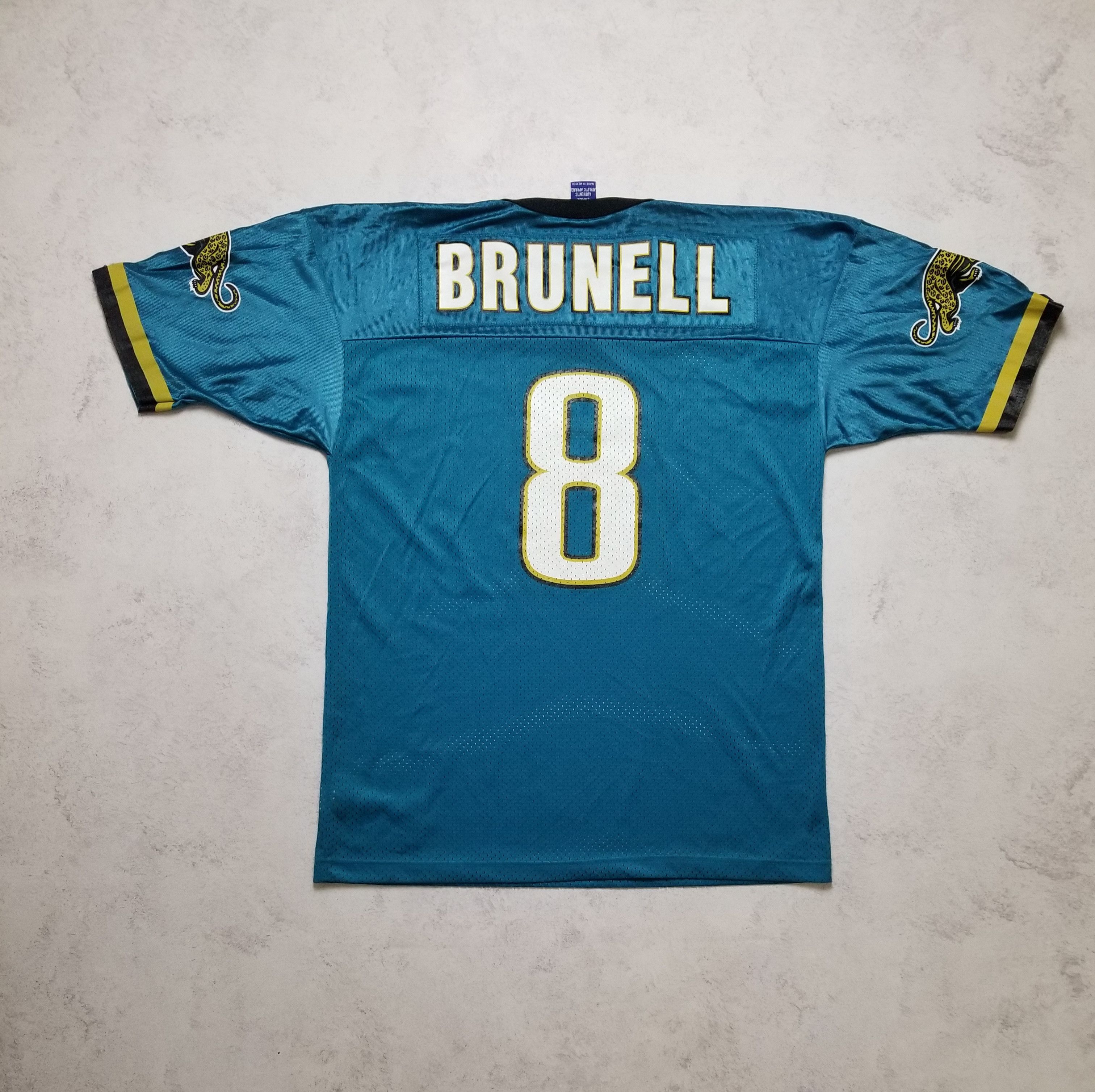 Champion VTG Champion Mark Brunell #8 Jacksonville Jaguars NFL Jersey Size US L / EU 52-54 / 3 - 2 Thumbnail