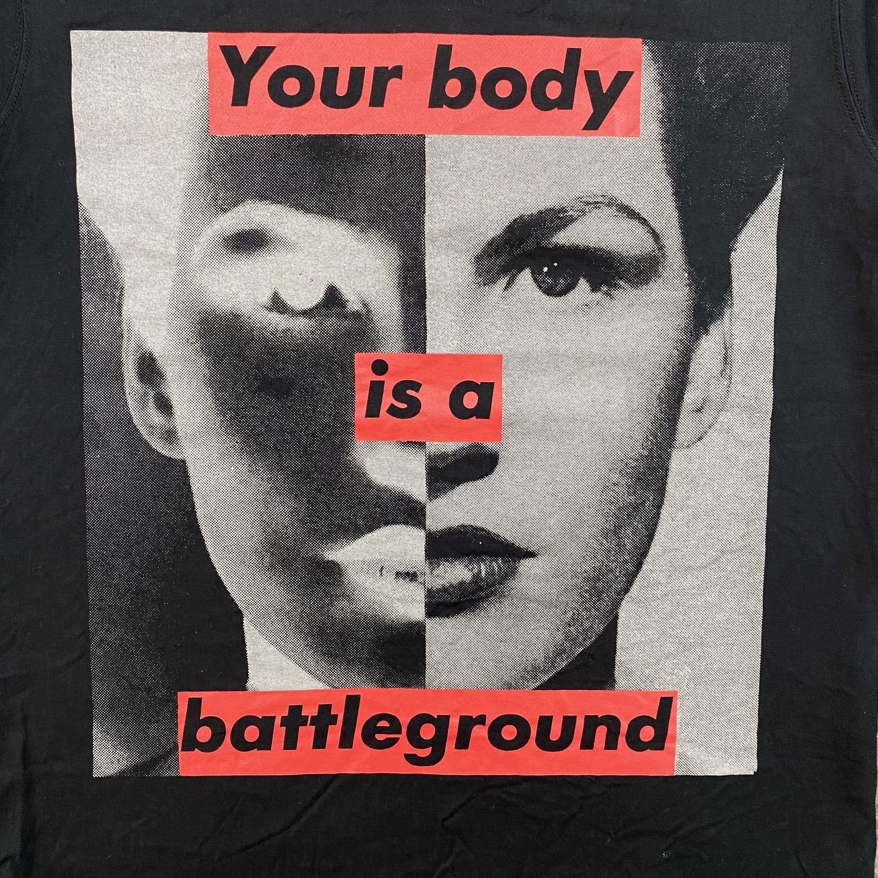 Barbara Kruger barbara kruger Your body is a battleground Tshirt-M082 Size US L / EU 52-54 / 3 - 3 Thumbnail