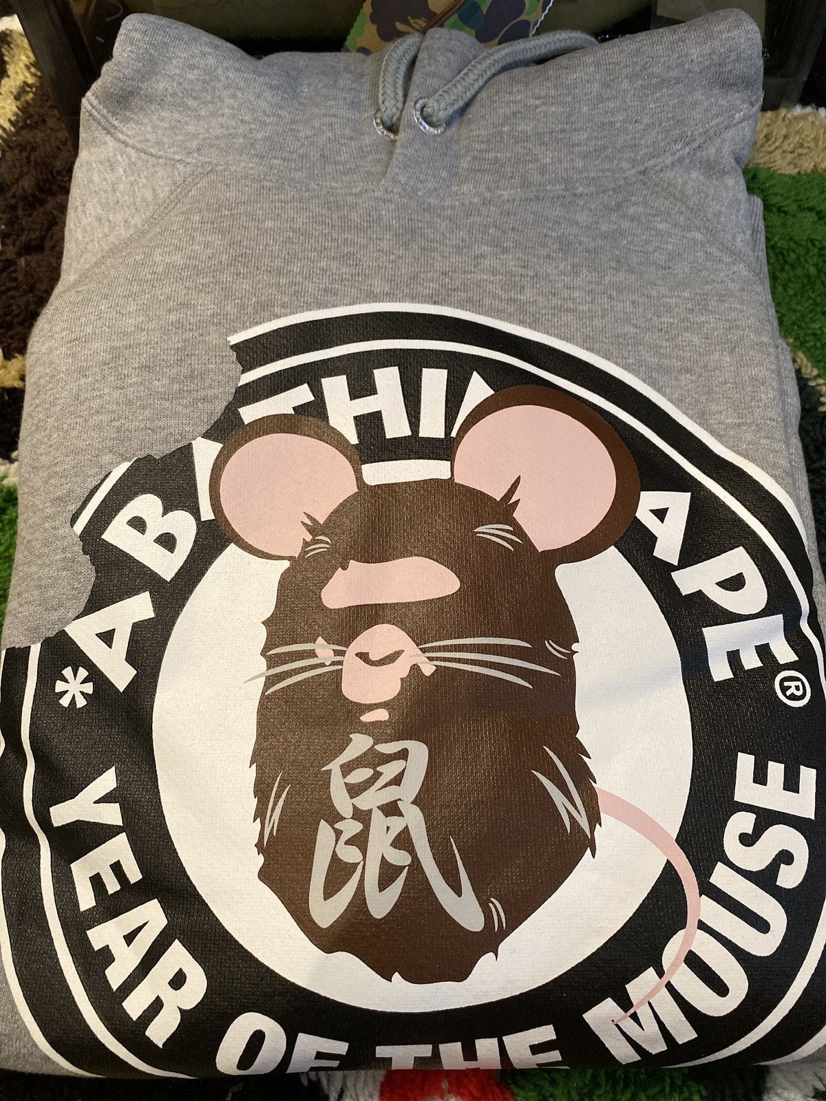 Bape BAPE Year of The Mouse Pullover Hoodie Size M Size US M / EU 48-50 / 2 - 2 Thumbnail