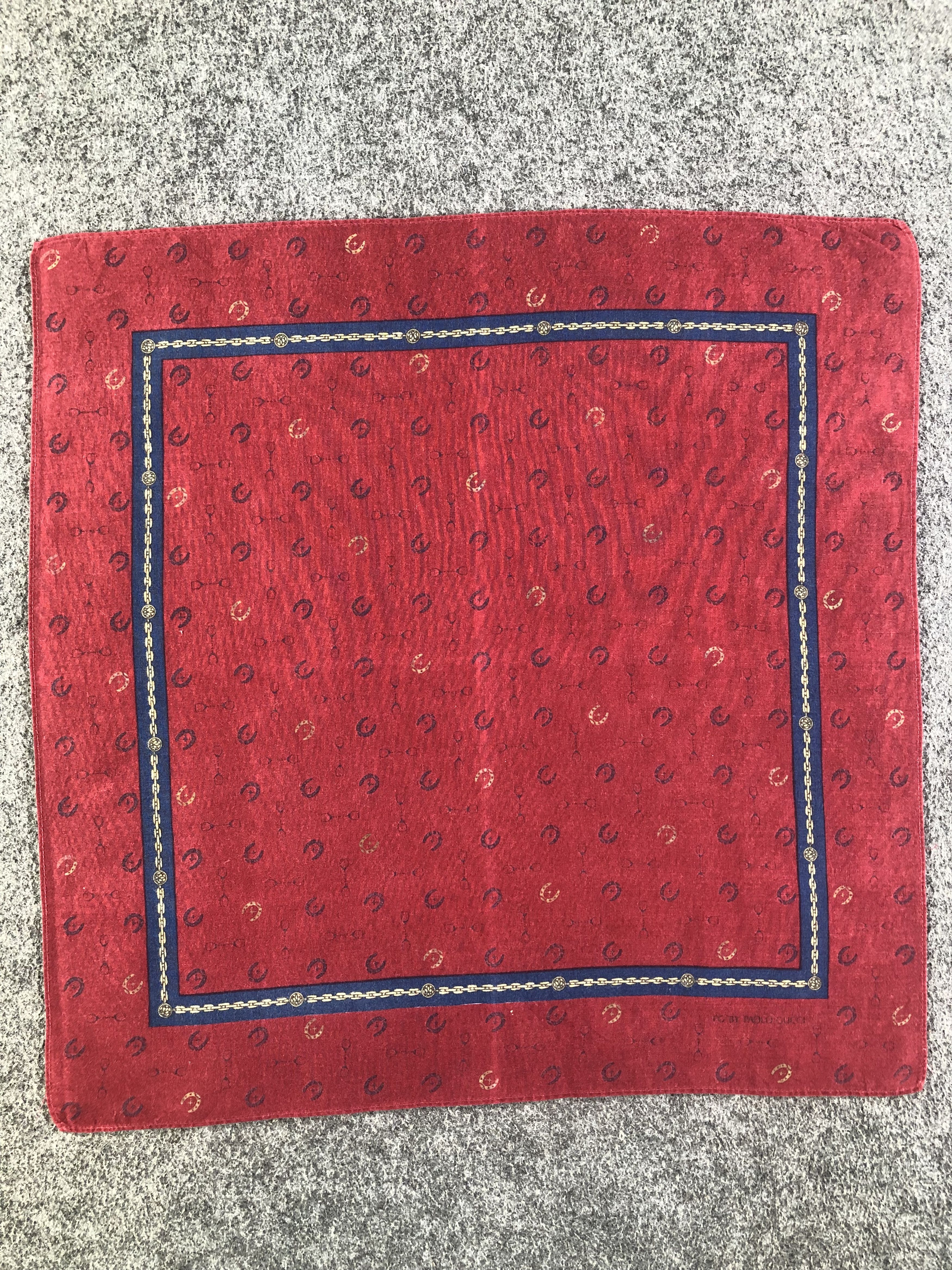 Paolo Gucci Paolo Gucci Handkerchief / Bandana / Neckerchief Size ONE SIZE - 3 Thumbnail