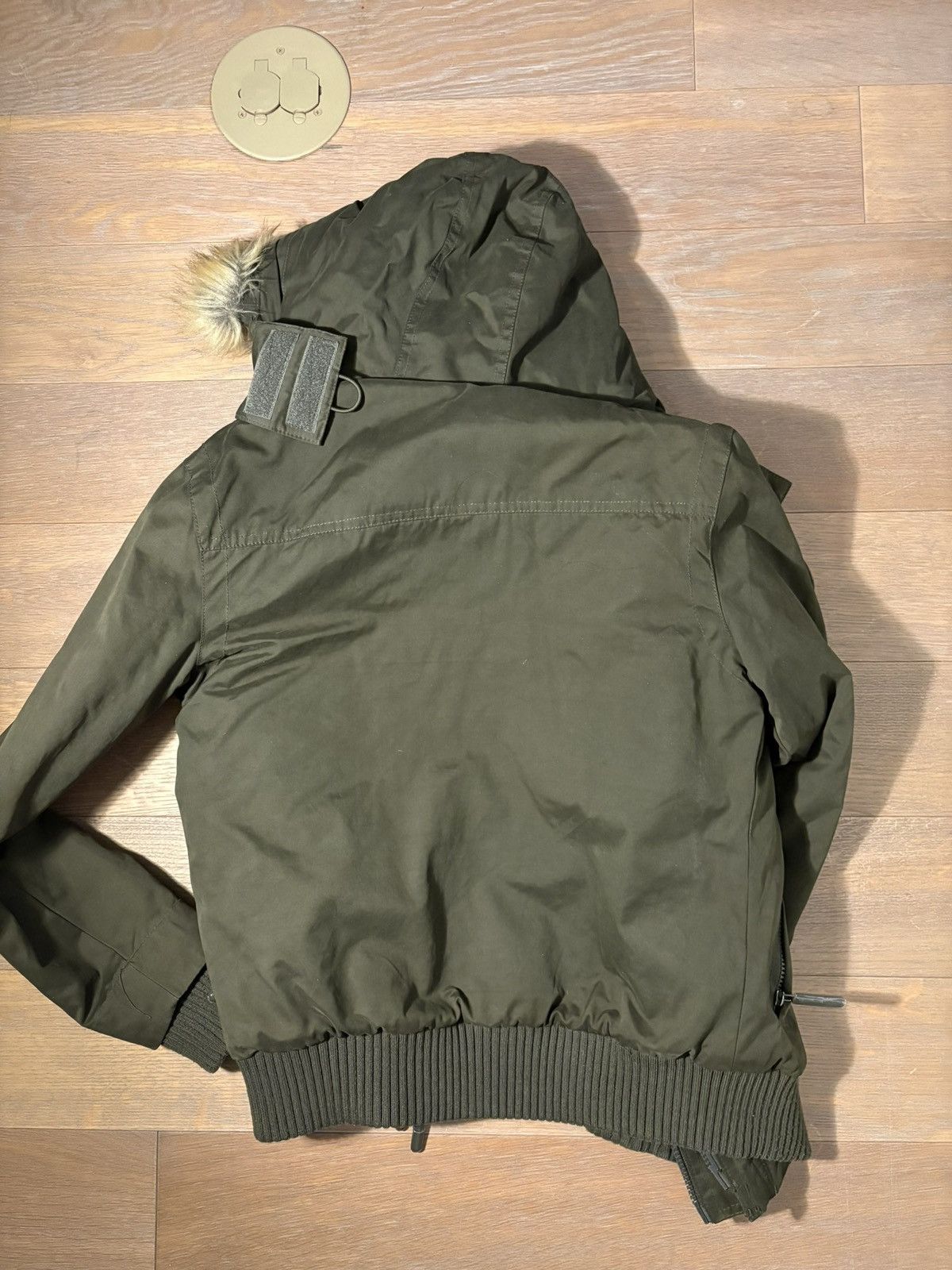 Superdry The Fur Hooded Windbomber Size US M / EU 48-50 / 2 - 8 Thumbnail