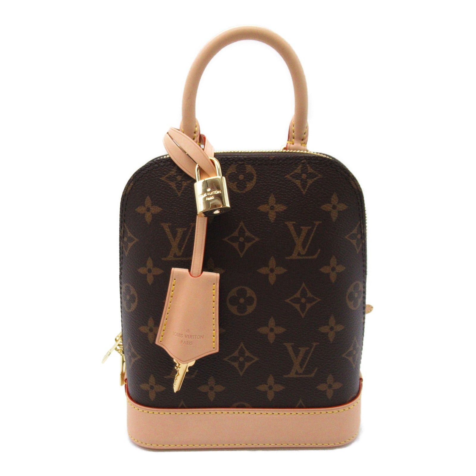 Louis Vuitton Louis Vuitton Alma Backpack Rucksack Coated Canvas Monogram Brown Size ONE SIZE - 1 Thumbnail
