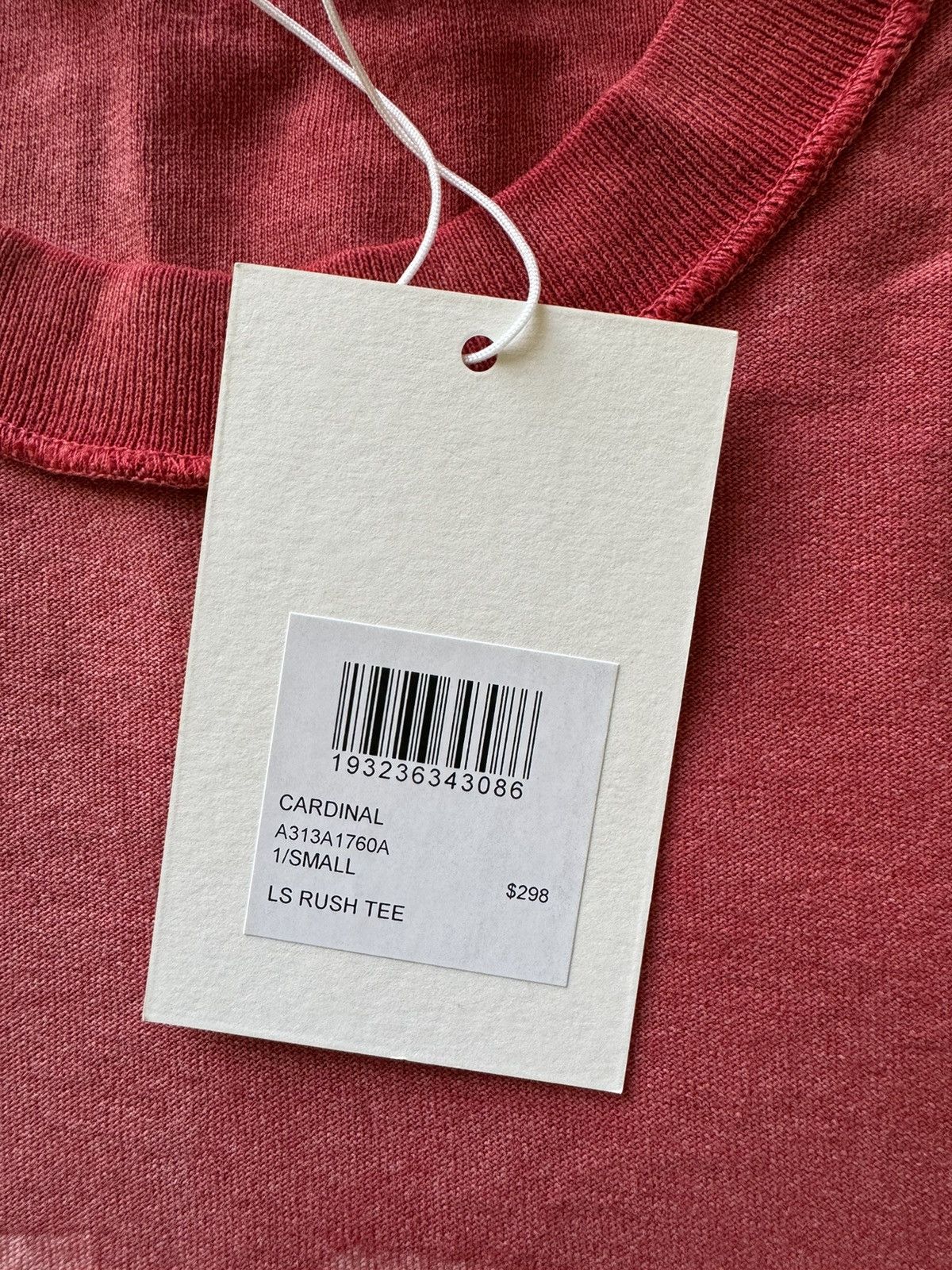 John Elliott NEW john Elliot cardinal LS rush tee Size US S / EU 44-46 / 1 - 4 Thumbnail