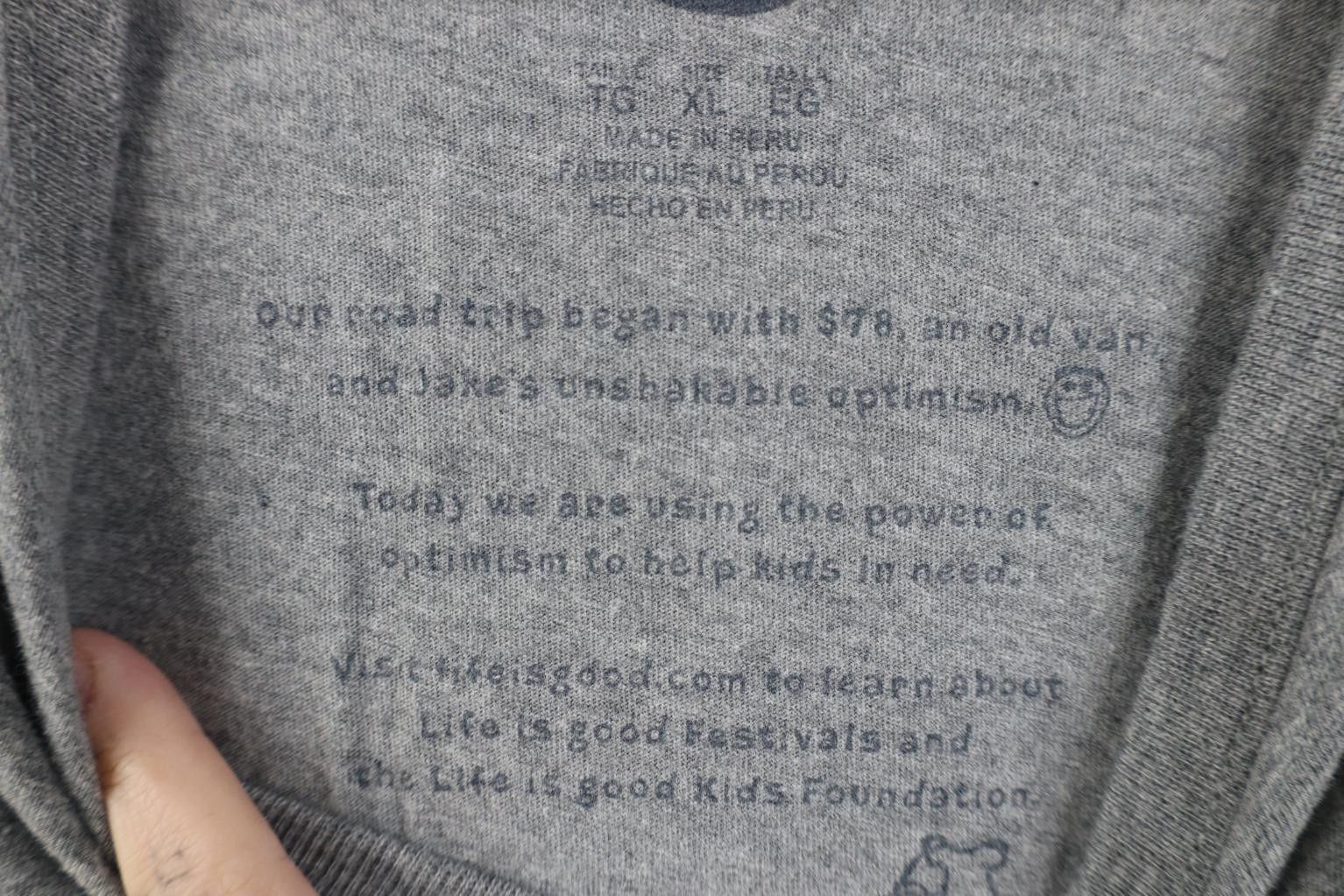 Life is Good Life Is Good Grill Sergeant Dad Short Sleeve T-Shirt Gray Size US XL / EU 56 / 4 - 10 Thumbnail
