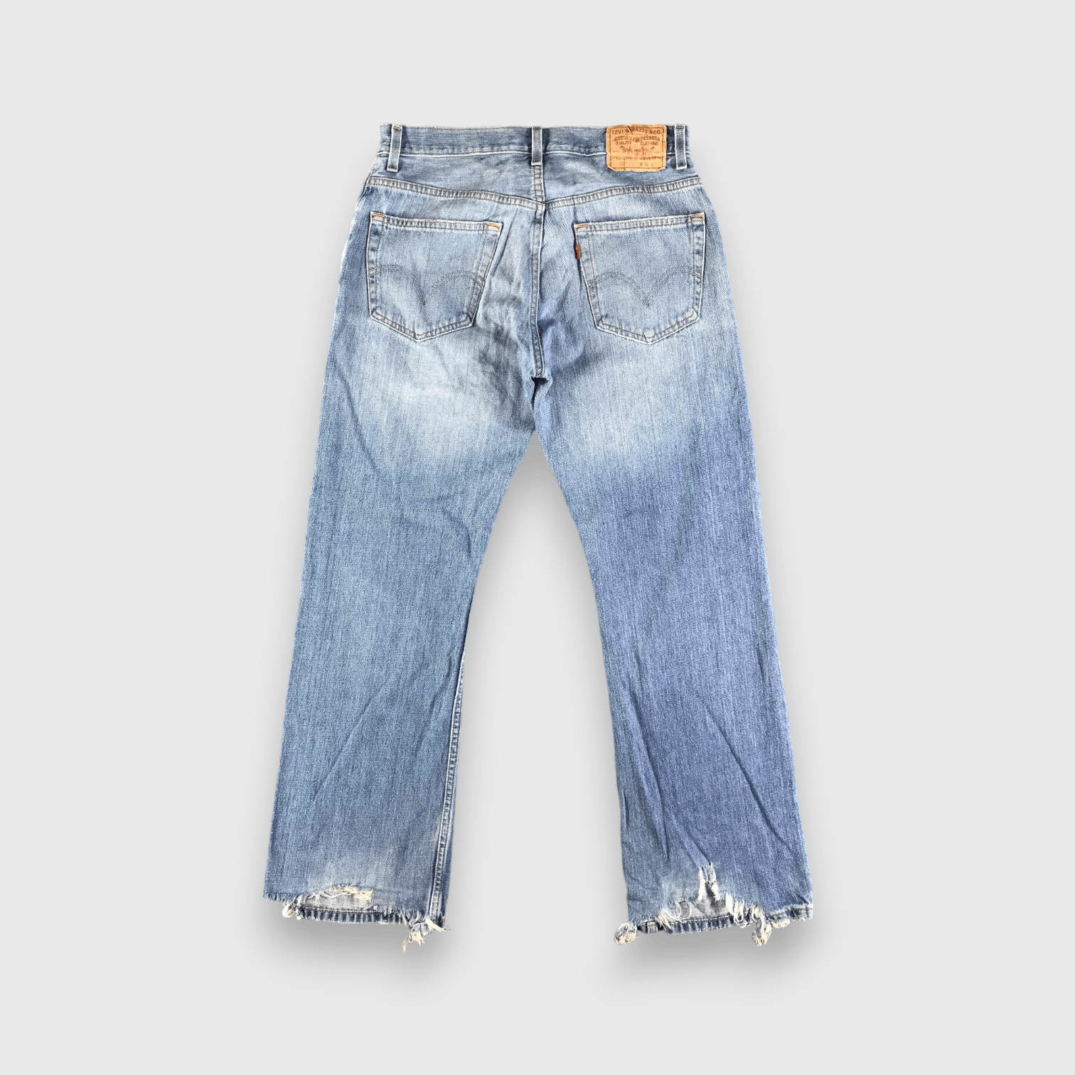 Levi's Vintage Blue Wash Levis 557 Jeans-J3394 Size US 32 / EU 48 - 2 Thumbnail