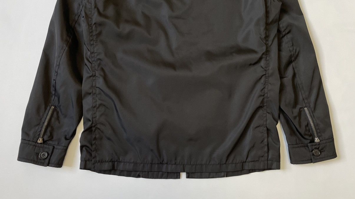Prada Mid 2000s Black Nylon Work Jacket Size US M / EU 48-50 / 2 - 16 Thumbnail