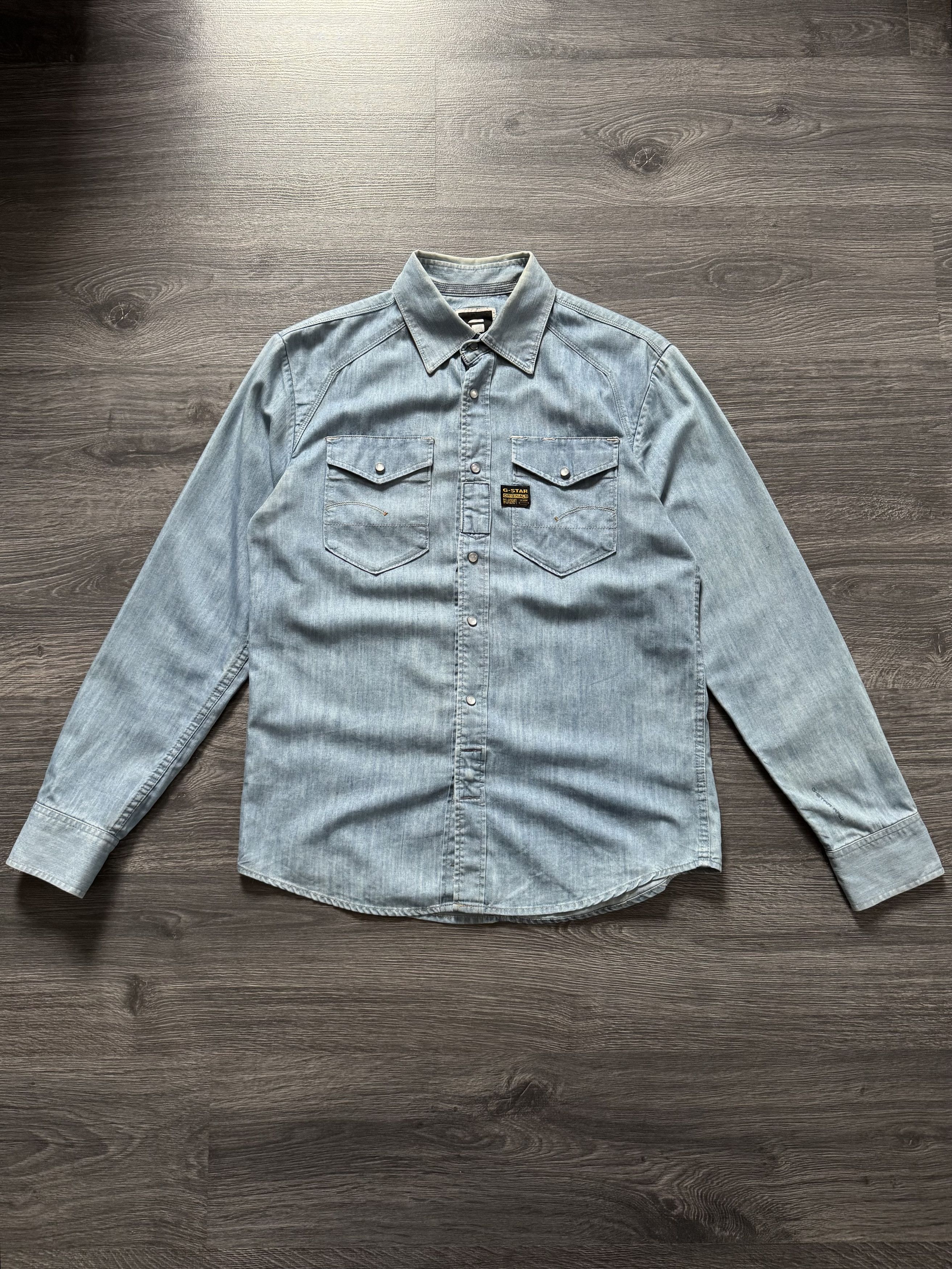 G-Star Vintage G-Star RAW Arizona Preston Denim Archive Shirt Size US M / EU 48-50 / 2 - 4 Thumbnail