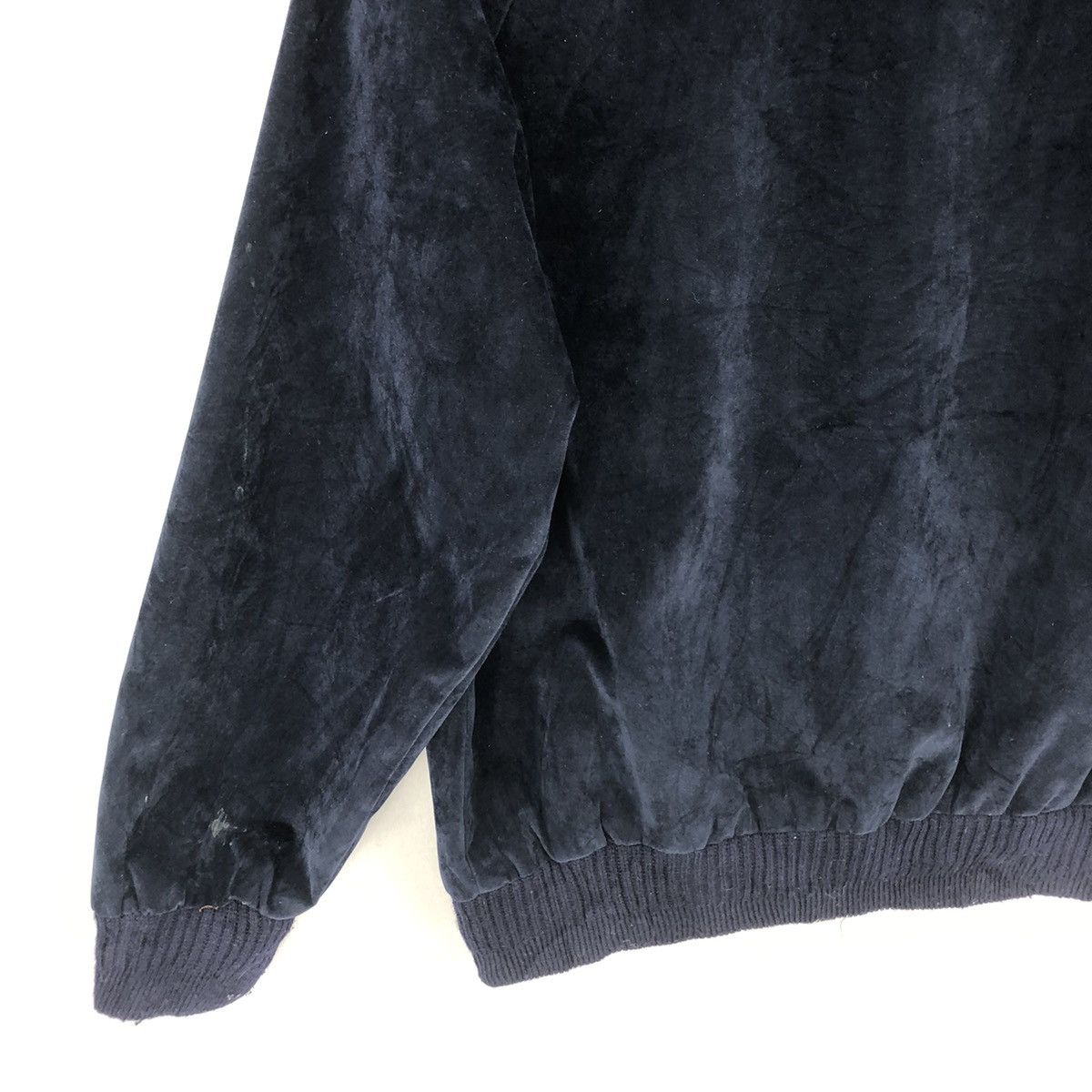 Japanese Brand Vintage 90’s Velvet Zipper Jacket Size US S / EU 44-46 / 1 - 13 Thumbnail