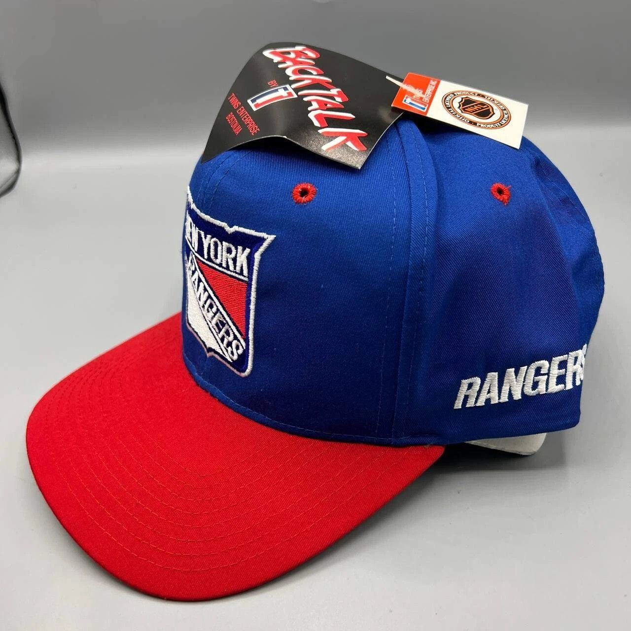 Twins Enterprise Inc. × Vintage New York Rangers Hat Men Blue Twins Enterprise NHL Snap Back Size ONE SIZE - 7 Thumbnail