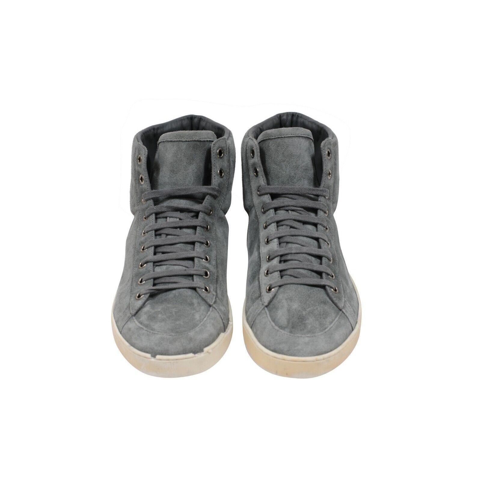 Gucci Mint Green Suede High Top Sneakers Size US 11.5 / EU 44-45 - 2 Thumbnail