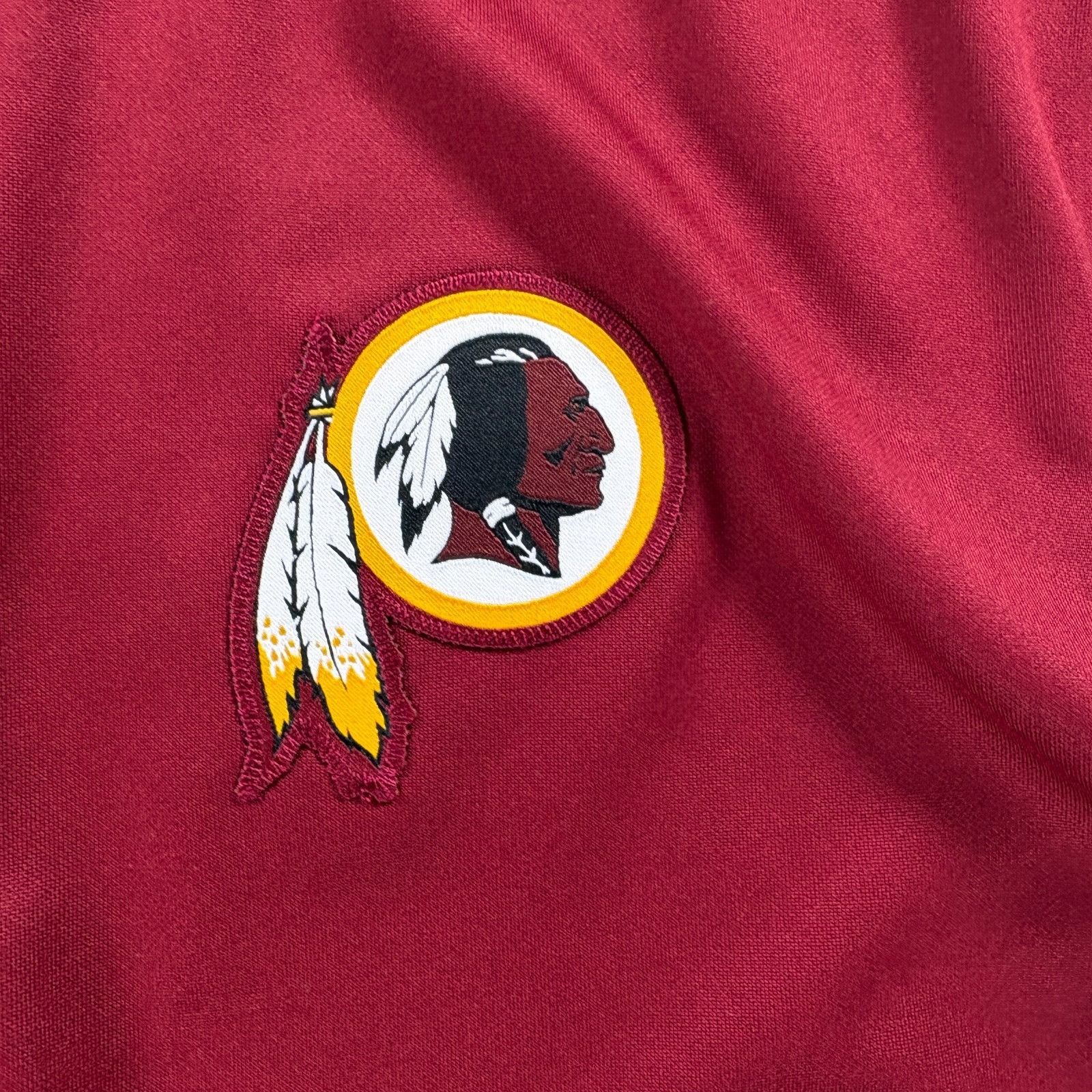 Nike Nike Washington Redskins Football Polo Men XL Red Dri Fit NF Size US XL / EU 56 / 4 - 6 Thumbnail