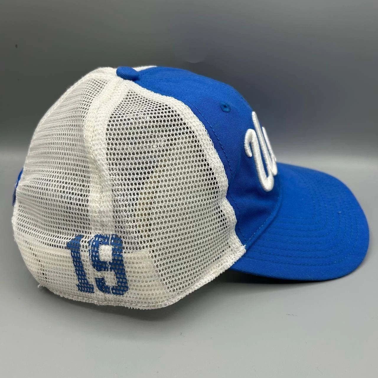 The Game Vintage UCLA Bruins Trucker Hat Men Blue White Snap Back Cap Size ONE SIZE - 5 Thumbnail