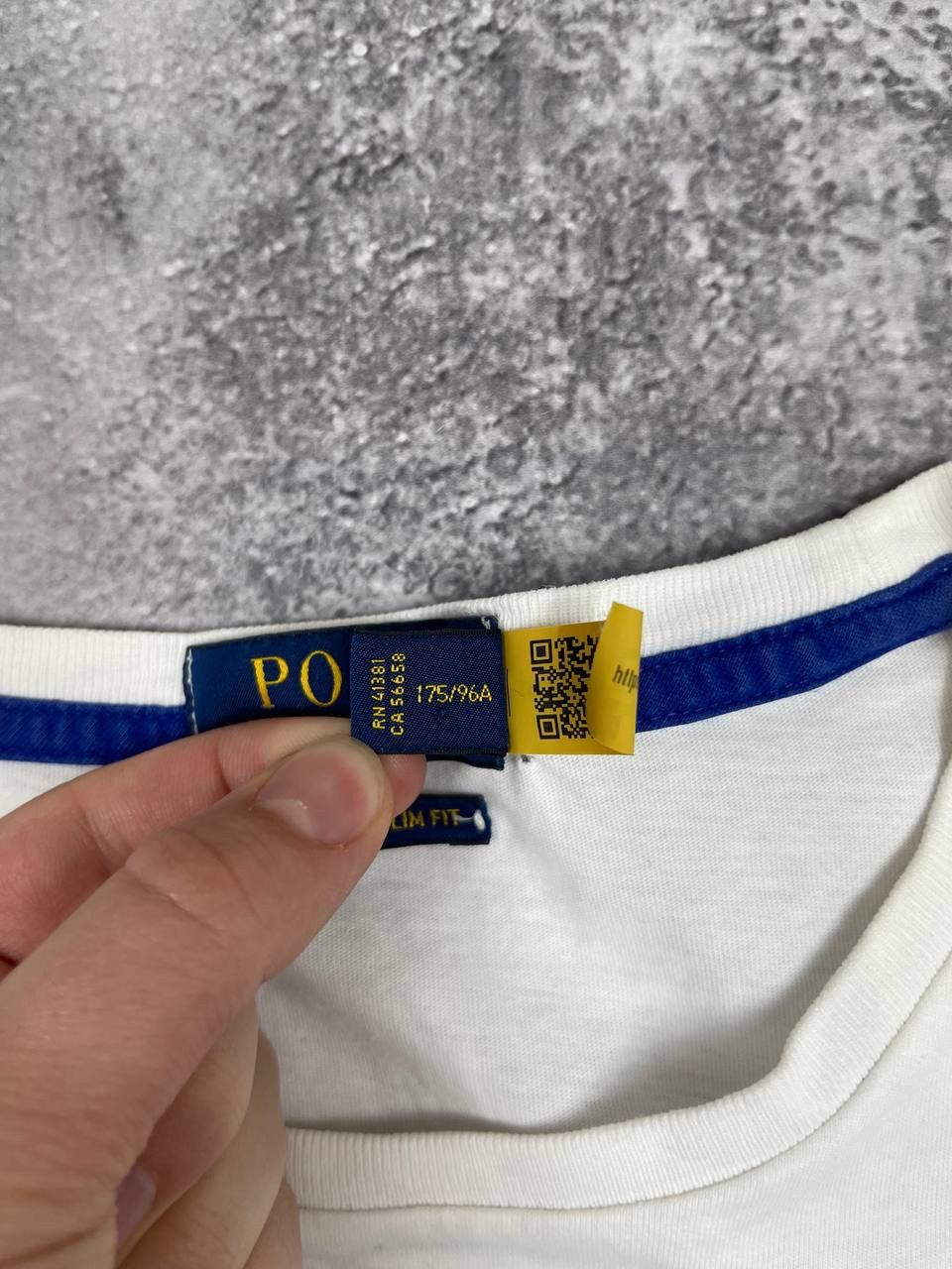 Polo Ralph Lauren Polo Ralph Lauren Men Vintage Cotton T-Shirt White Size M Size US M / EU 48-50 / 2 - 5 Thumbnail