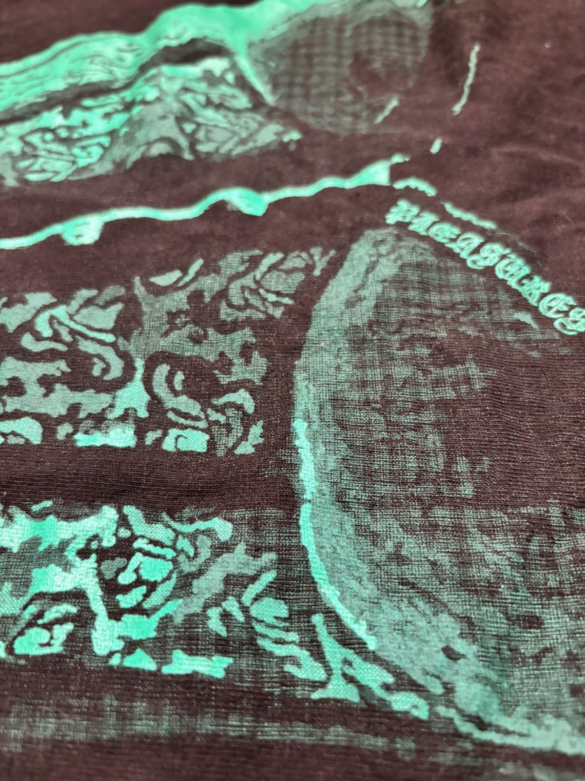 Pleasures Pleasures Green Corset Print Tee Shirt Size US M / EU 48-50 / 2 - 2 Thumbnail