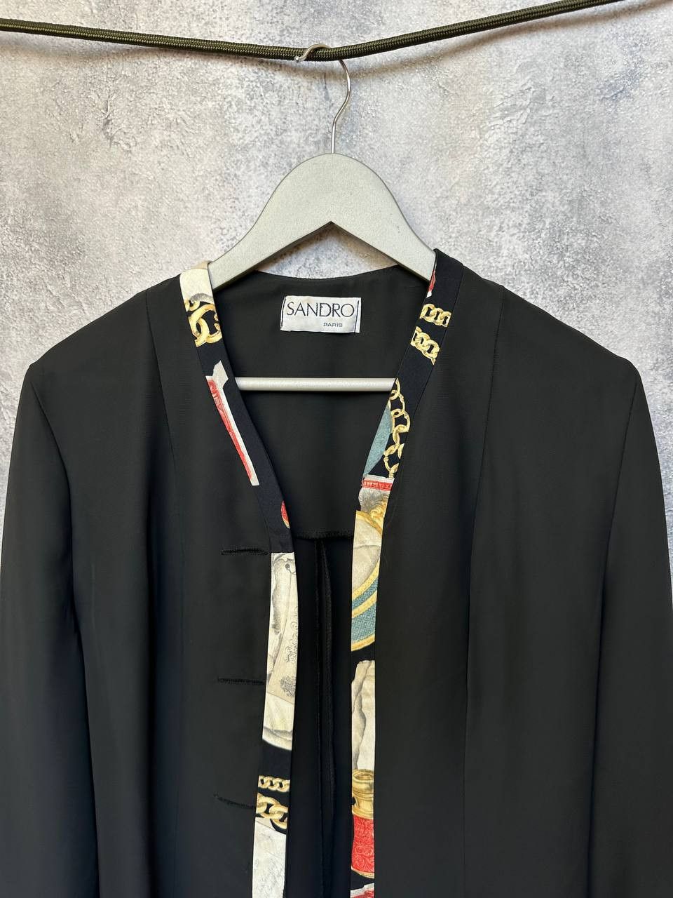 Sandro Sandro Paris Archive Vintage Long Cardigan Kimono Baroque Size M / US 6-8 / IT 42-44 - 5 Thumbnail