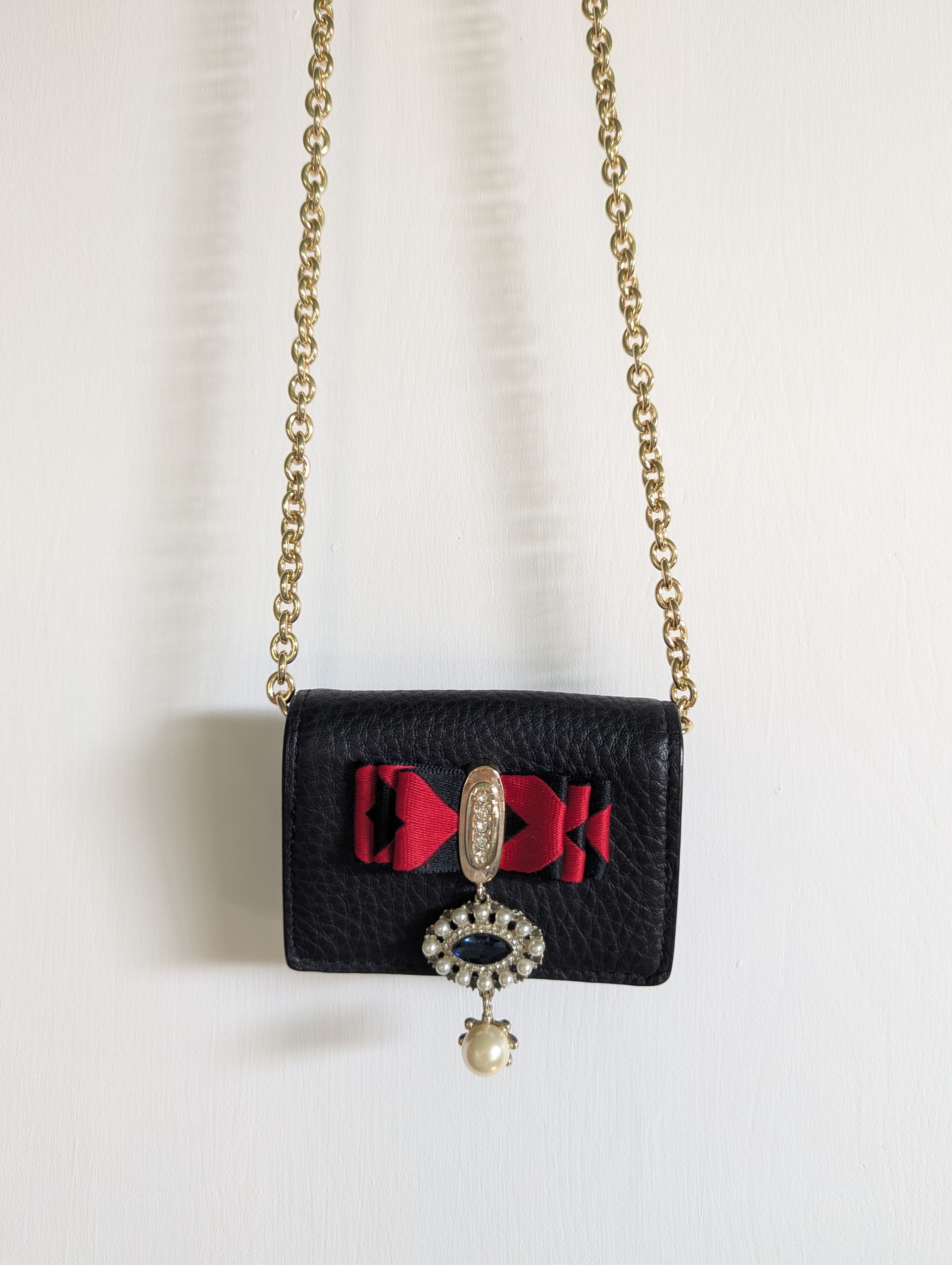 & Other Stories & Other Stories petit leather micro mini embellished bag Size ONE SIZE - 1 Thumbnail