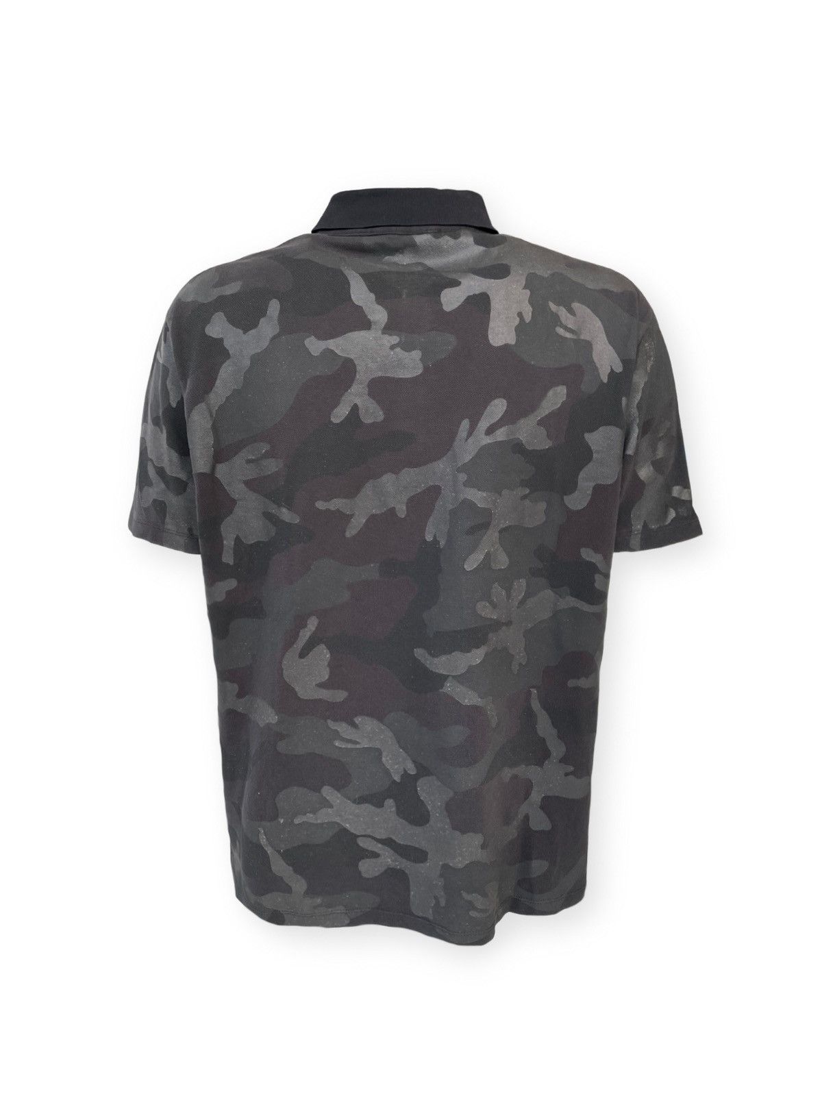 Valentino Valentino Camo Print Provocateur Polo Shirt Size US XL / EU 56 / 4 - 5 Thumbnail