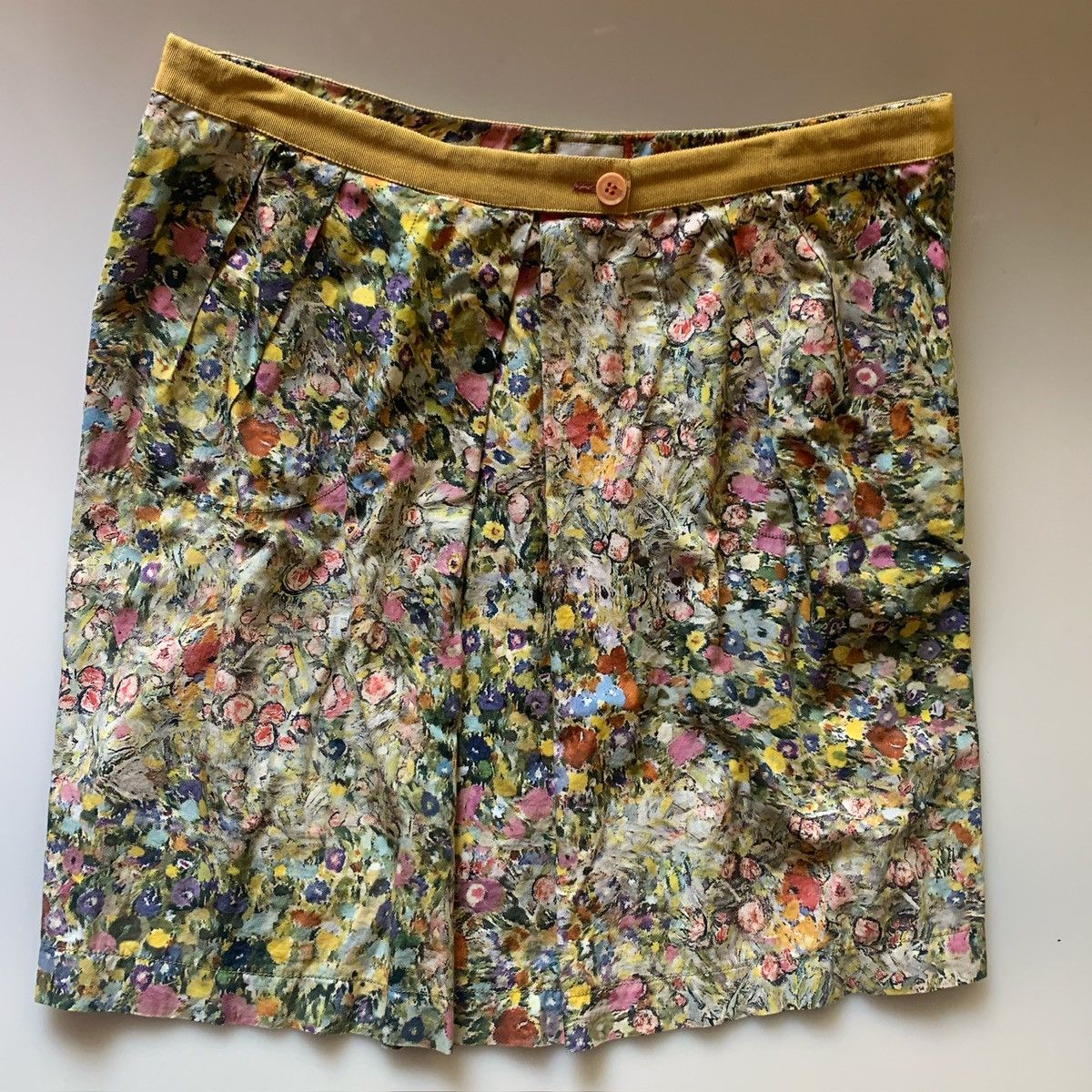 Alberta Ferretti Philosophy 🇮🇹 di Alberta Ferretti Floral G.Klimt Summer Skirt Size 34" / US 12 / IT 48 - 1 Thumbnail