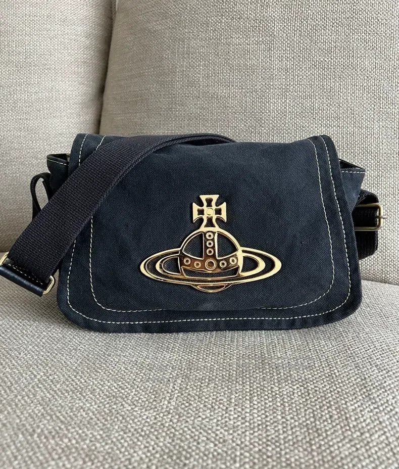 Vivienne Westwood Vivienne Westwood size os Star bag canvas bag single should Size ONE SIZE - 2 Thumbnail