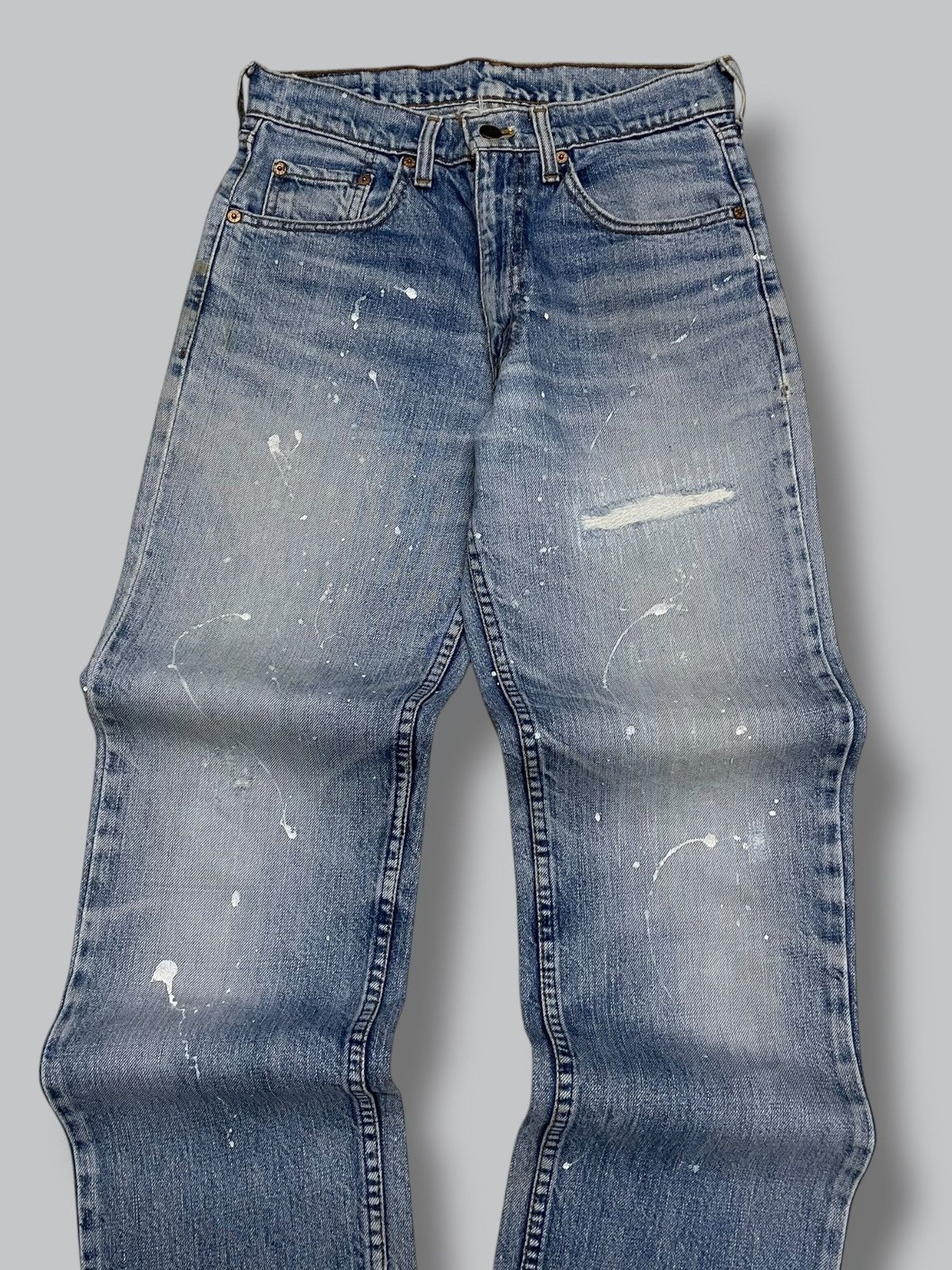 Levi's Vintage Clothing Vintage 1990s Designer Levis Splash 501 Distressed Denim Size US 29 - 5 Thumbnail
