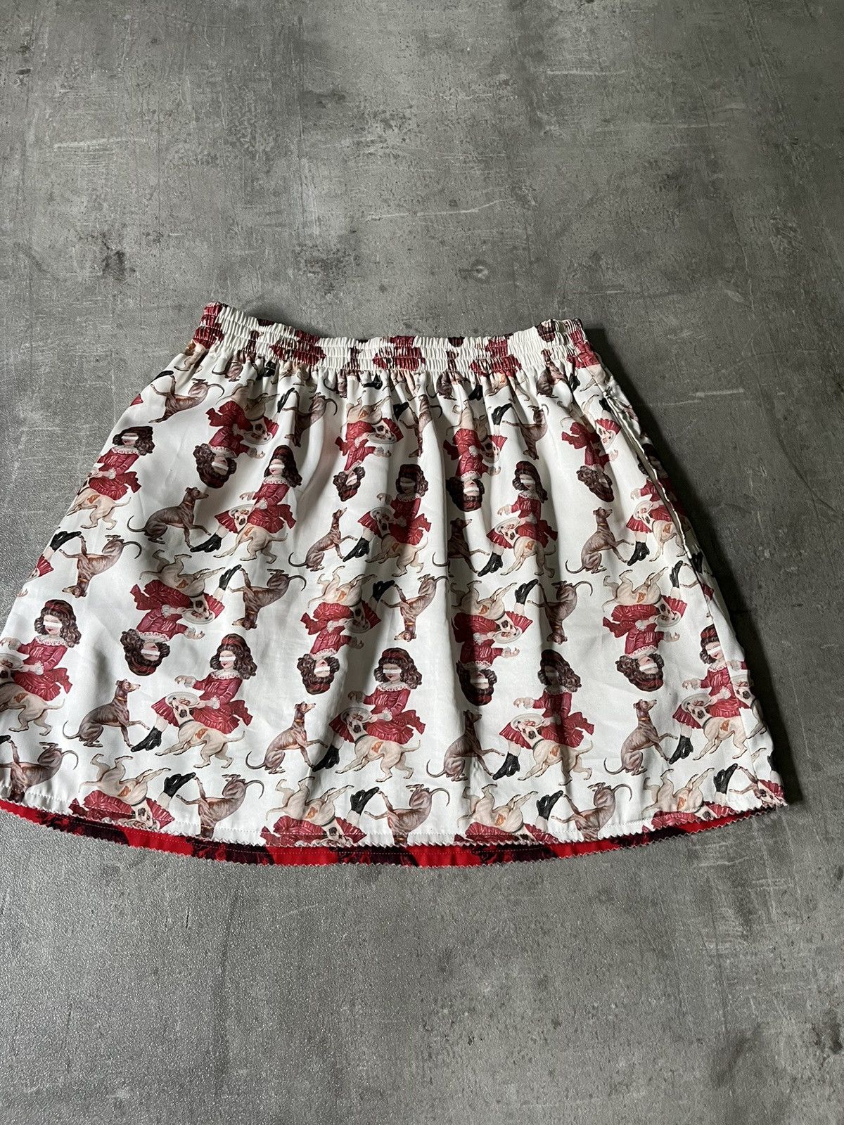 Undercover Undercover Jun Takahashi reversible skirt greyhound and fox Size 28" / US 6 / IT 42 - 6 Thumbnail