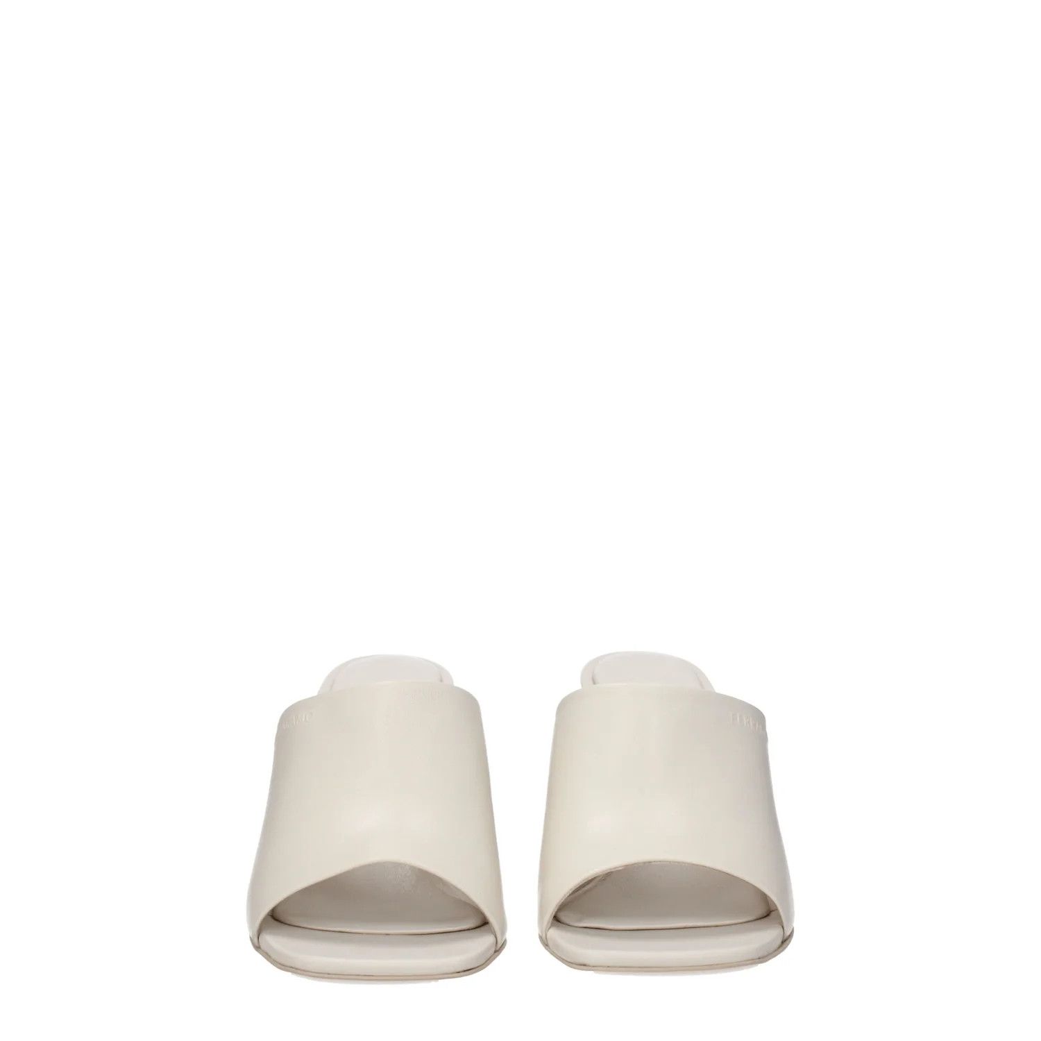 Salvatore Ferragamo ob1o1e1224 Leather Sandals in Beige Size US 5.5 / IT 35.5 - 3 Thumbnail