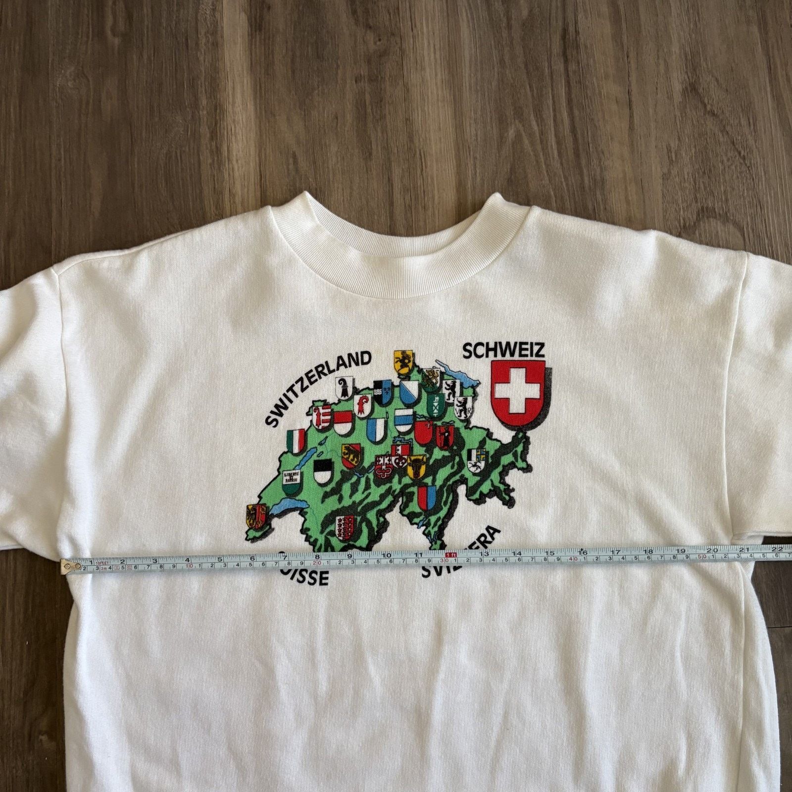 Vintage Vintage 1990s Switzerland Sweatshirt Men's Size M Size US M / EU 48-50 / 2 - 5 Thumbnail