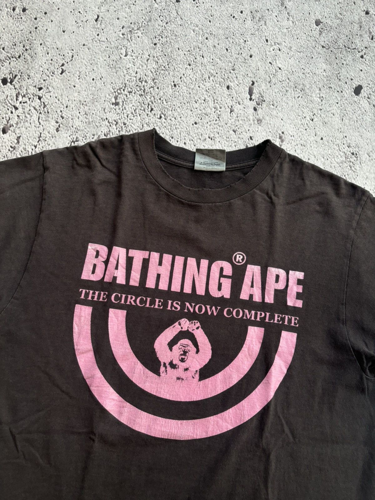 Bape Vintage Bape the circle is now complete tee Size US M / EU 48-50 / 2 - 2 Thumbnail