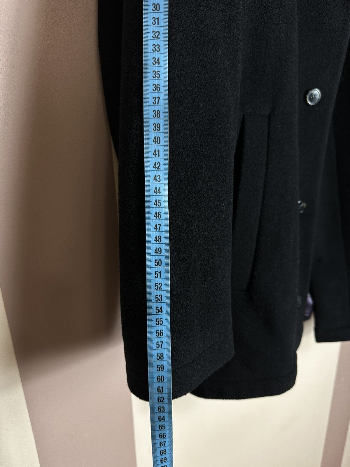 Vintage STONES coat men’s wool cashmere L vintage men Size US L / EU 52-54 / 3 - 14 Thumbnail
