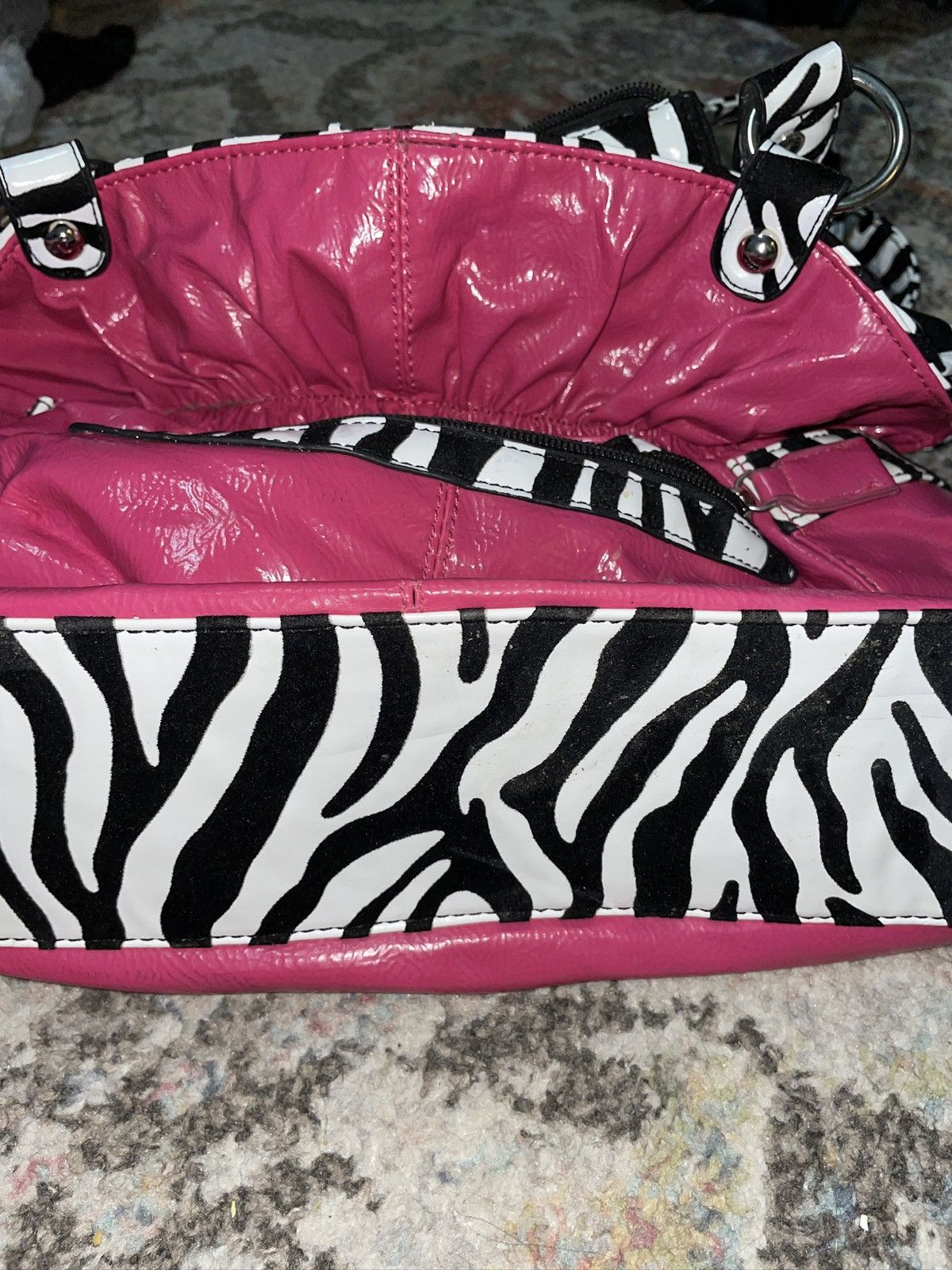Other Y2K zebra print purse Size ONE SIZE - 7 Thumbnail