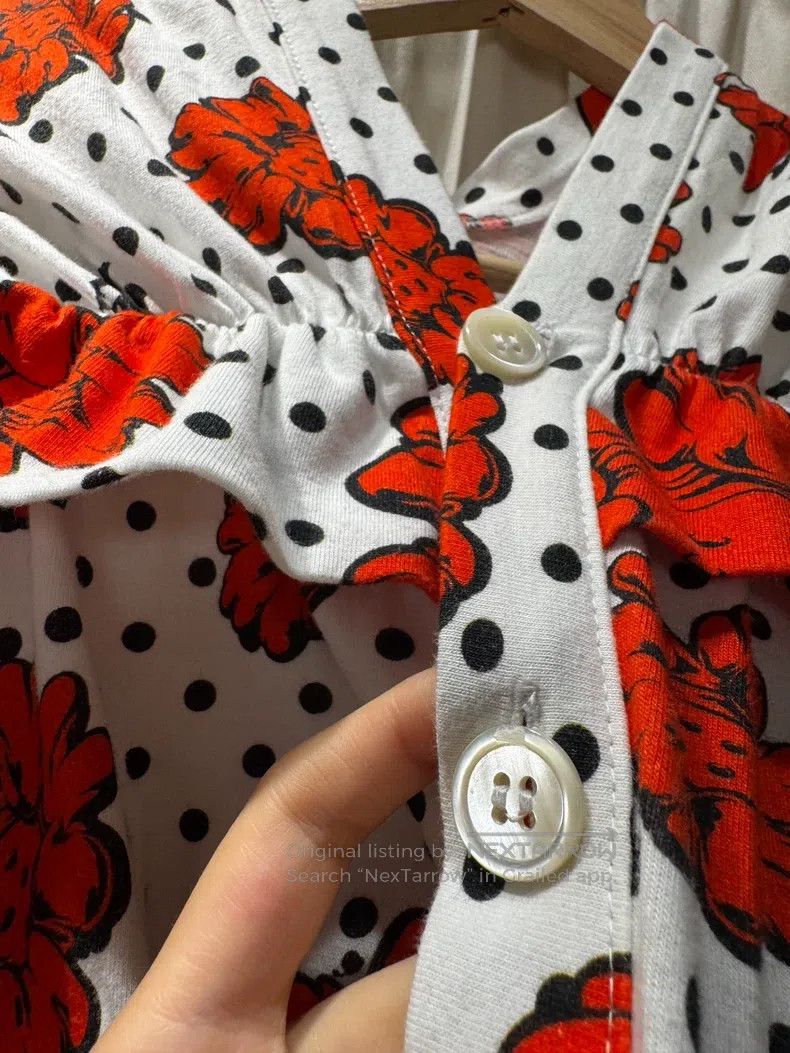 Comme des Garcons Comme Des Garcons Printed polka dot cardigan Size M / US 6-8 / IT 42-44 - 5 Thumbnail