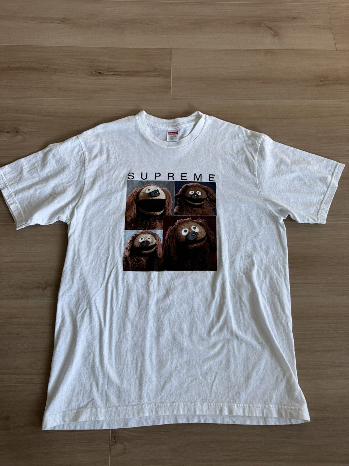 【Supreme】Rowlf Printed Graphic T-Shirt★Natural★24SS★ Supreme Rowlf Tee (SS24) - $48