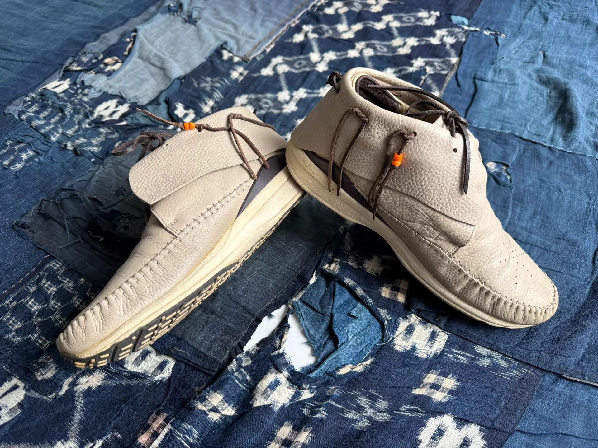 Visvim VISVIM FBT Beige Silver Buckle 11 Mint Size US 11 / EU 44 - 3 Thumbnail
