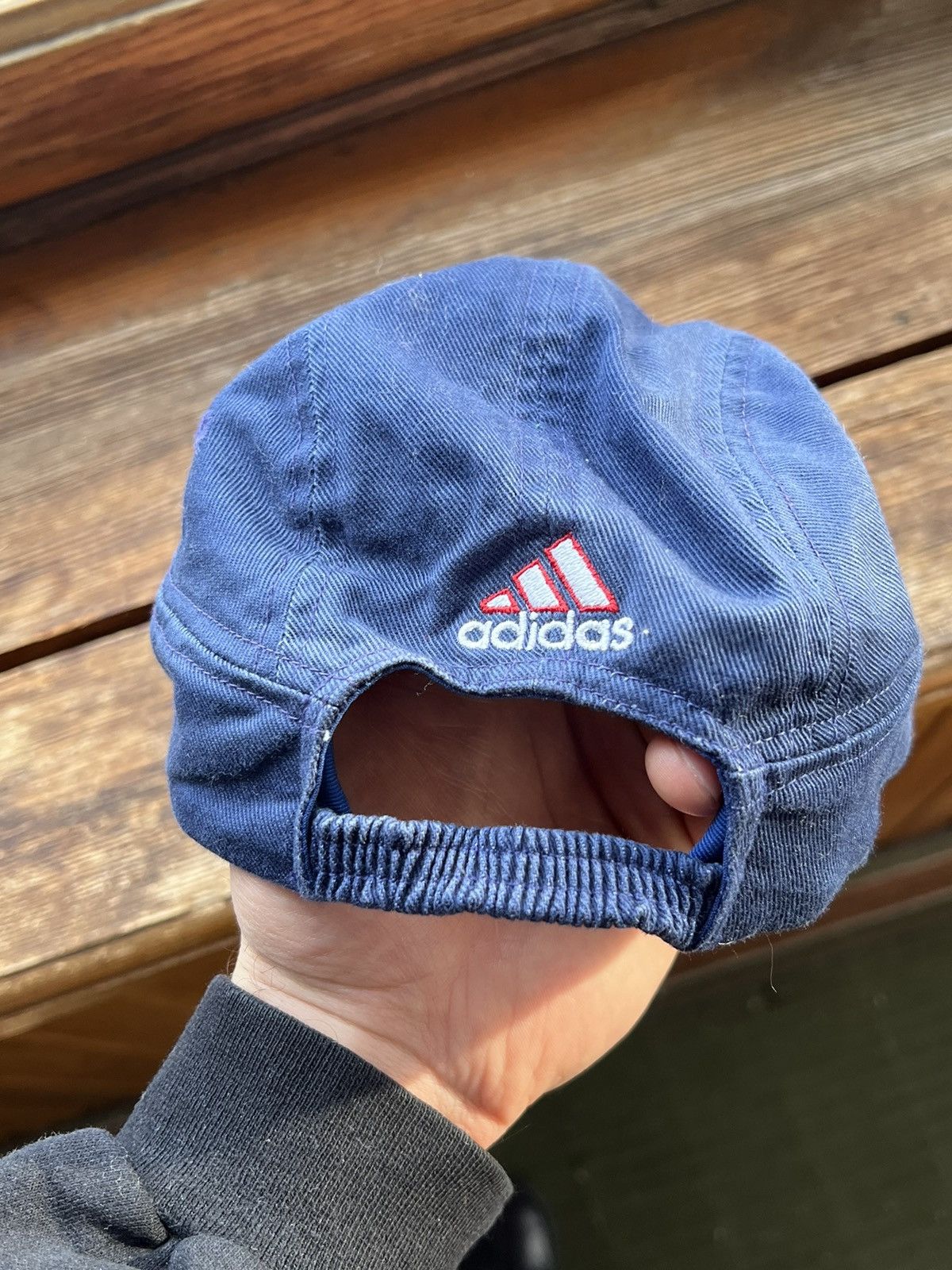 Adidas Vintage Hat Adidas Y2K Football Cap Size ONE SIZE - 6 Thumbnail