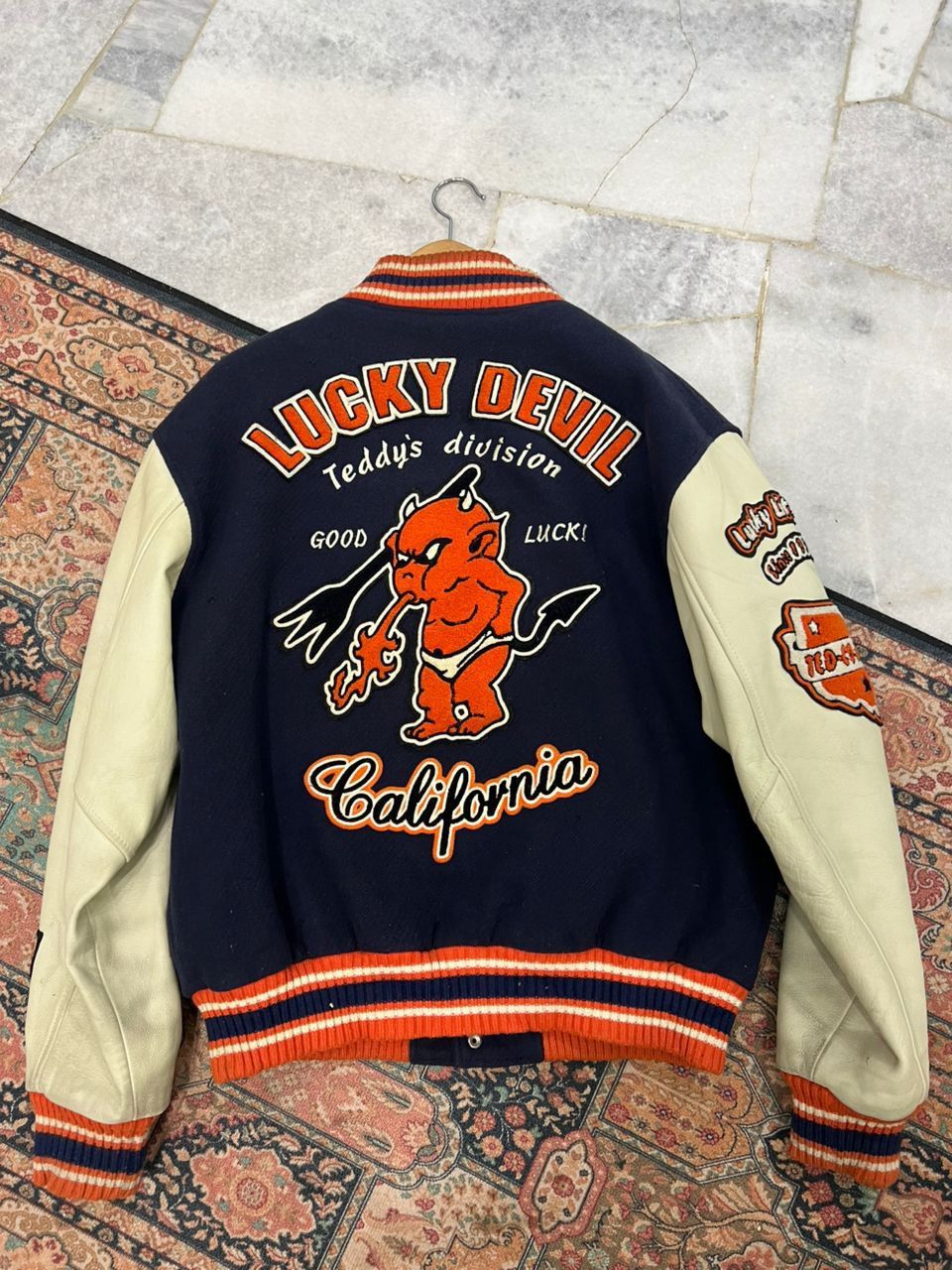 Tedman Tedman’s Devils Embroidery Varsity Jacket Size US L / EU 52-54 / 3 - 5 Thumbnail