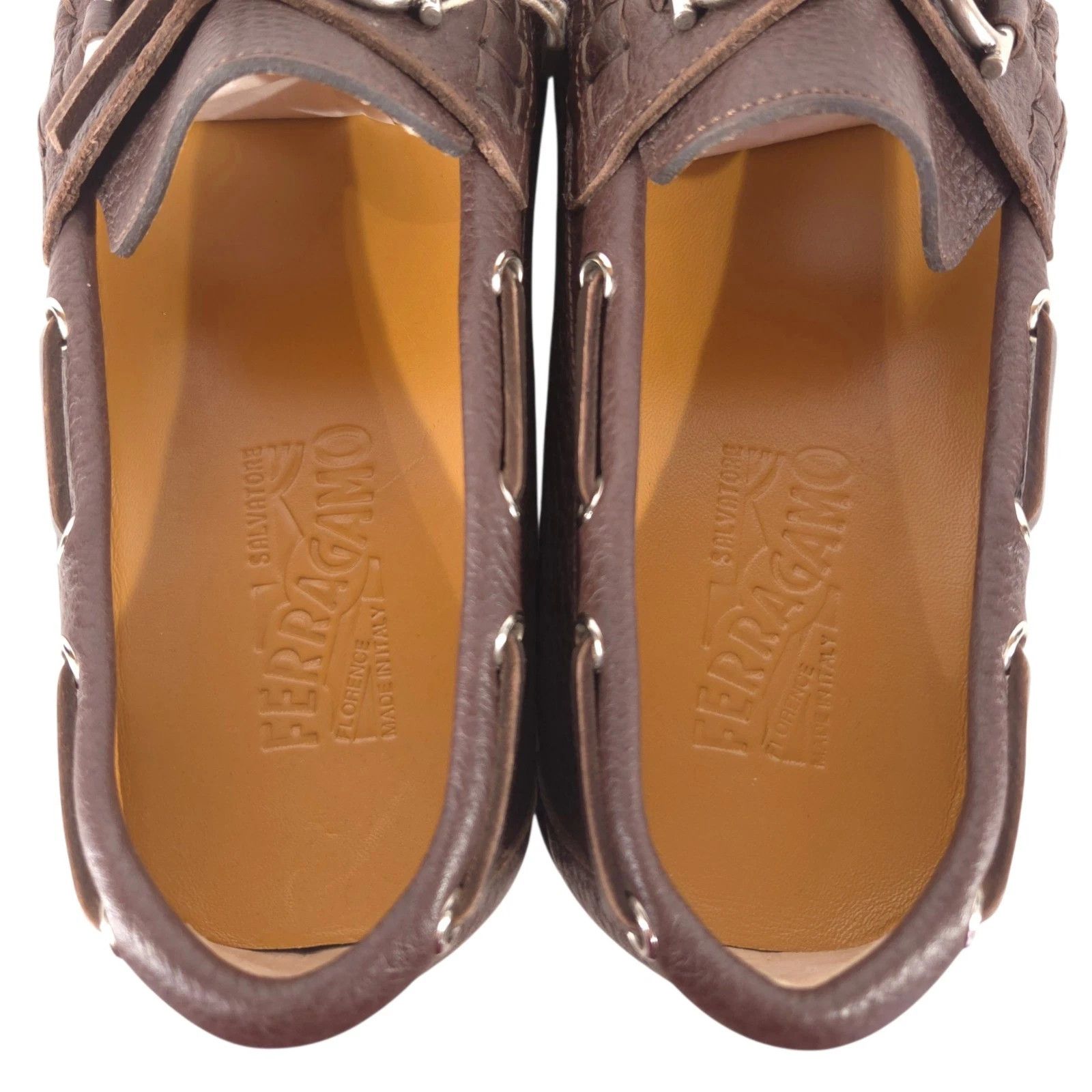 Salvatore Ferragamo Salvatore Ferragamo Lug Sole Loafers US 7.5 EU 37.5 Womens Size US 7.5 / IT 37.5 - 10 Thumbnail
