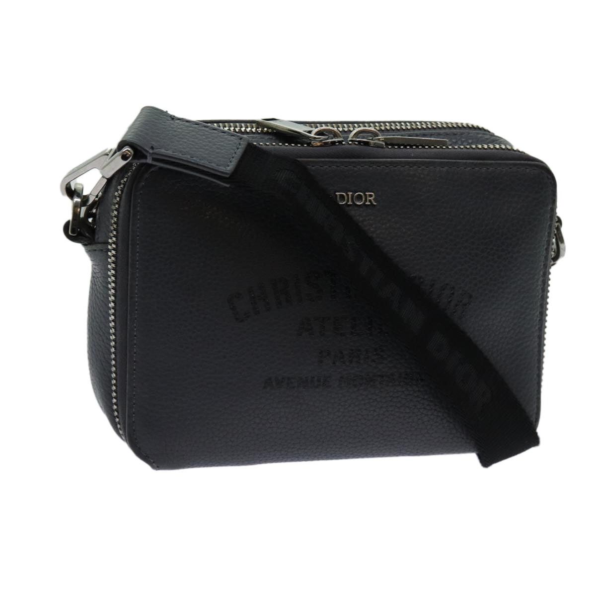 Dior DIOR Shoulder Bag Leather Gray Size ONE SIZE - 1 Thumbnail