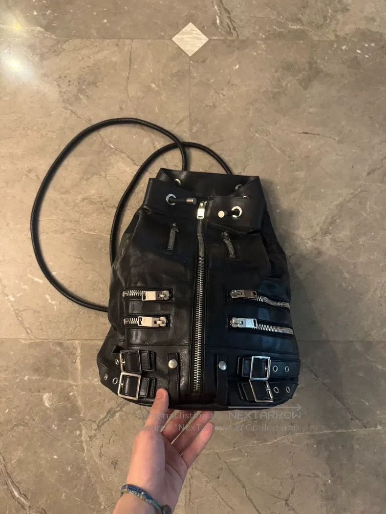 Saint Laurent Paris Saint Laurent Paris Cowhide Multi-Zipper Large Bucket Bag Size ONE SIZE - 2 Thumbnail