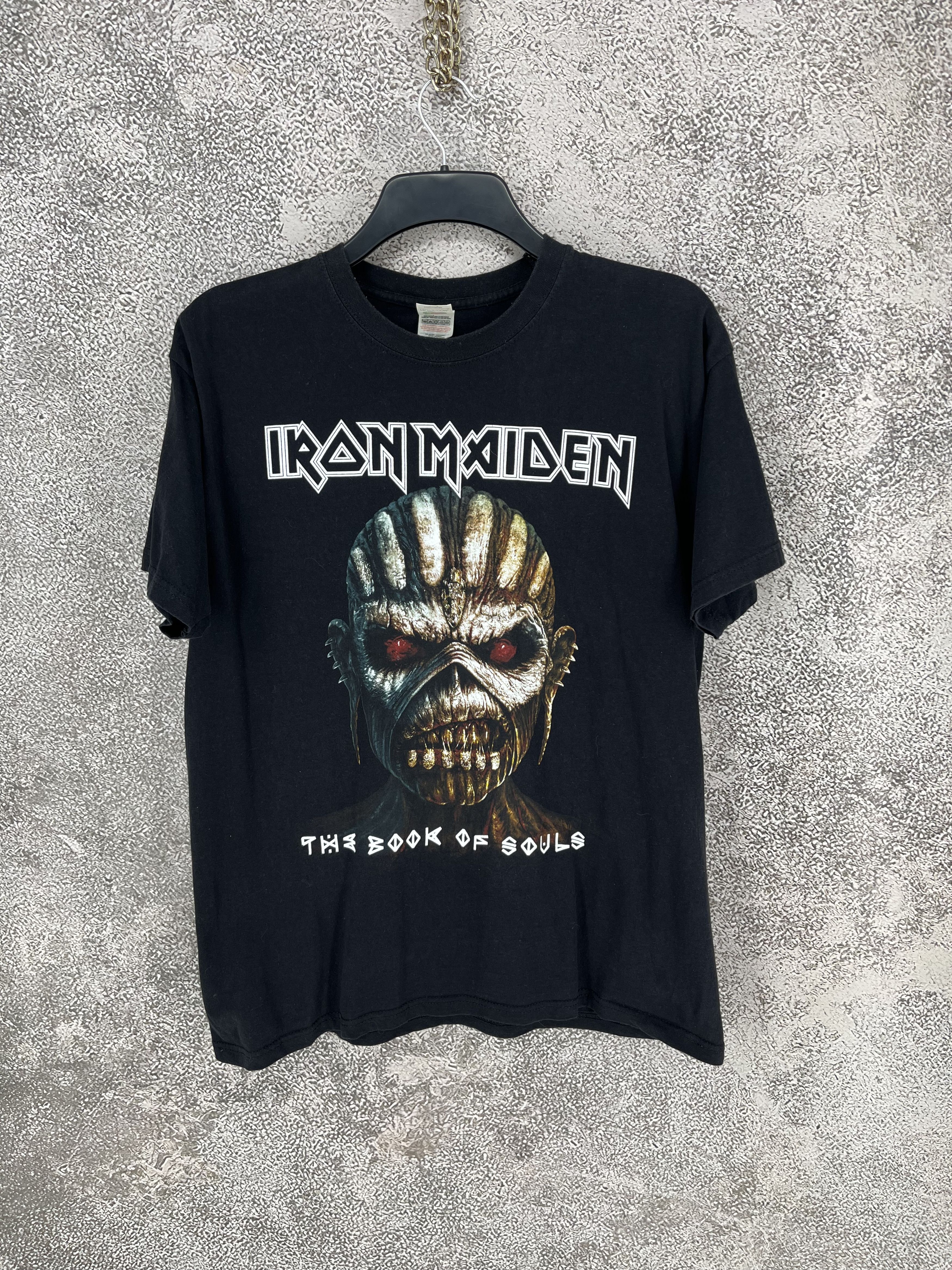 Iron Maiden Vintage Iron Maiden “the book of soul” rock band tee 2017 Size US XL / EU 56 / 4 - 1 Thumbnail