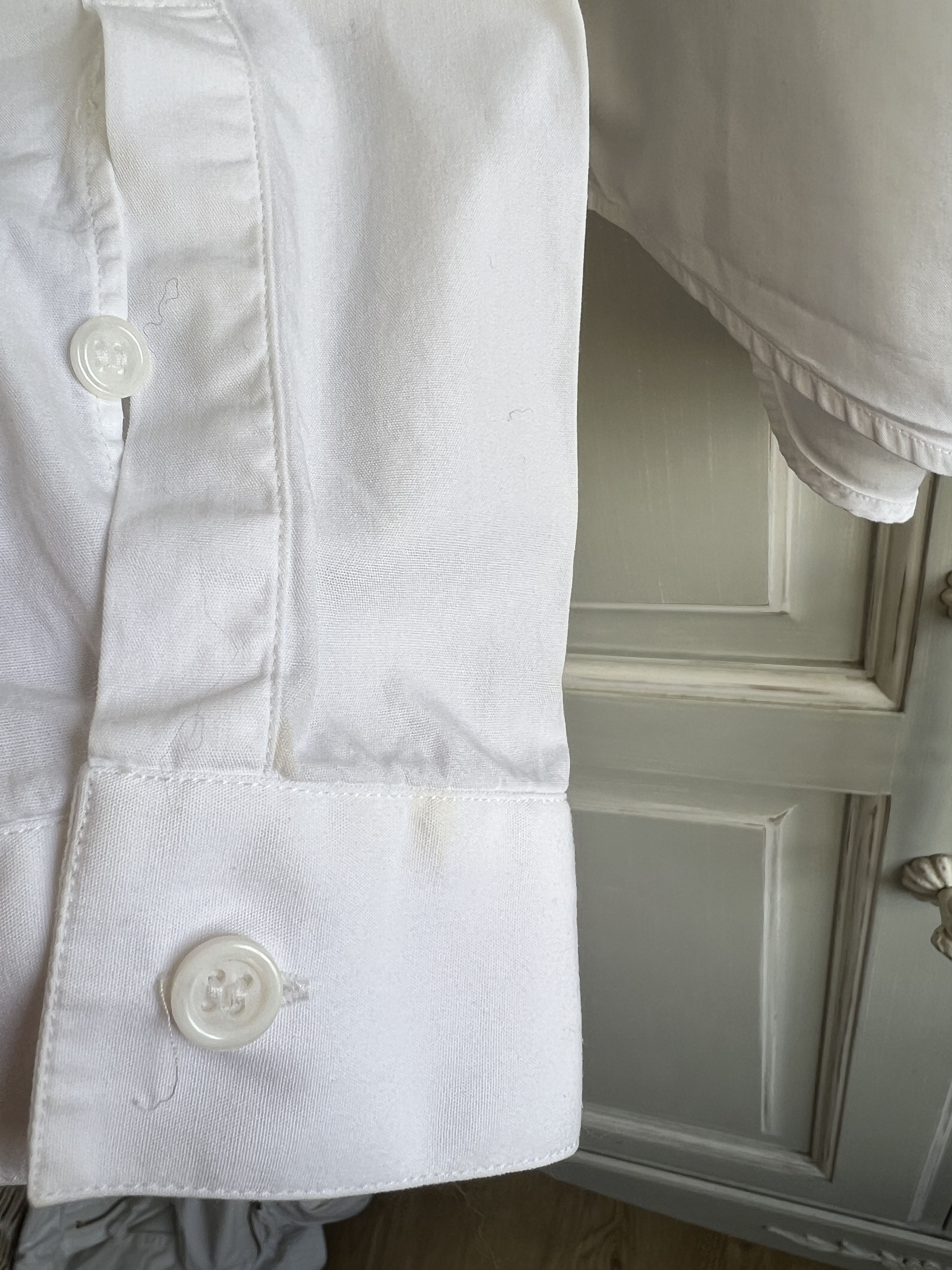 Dior × Hedi Slimane DIOR SHIRT WHITE Size US S / EU 44-46 / 1 - 4 Thumbnail