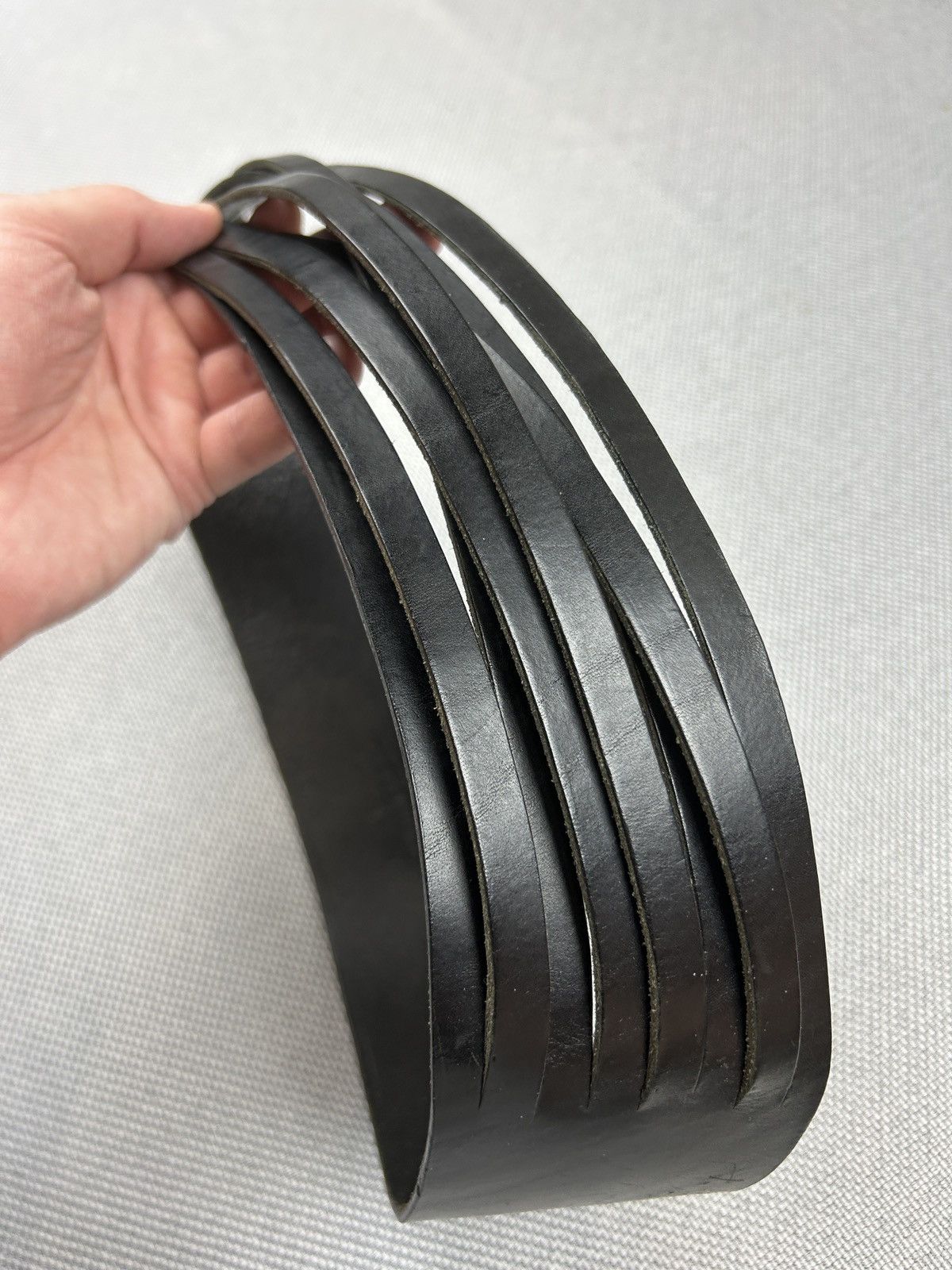 Jean Paul Gaultier Archive Jean Paul Gaultier Leather Rare Waist Belt Size ONE SIZE - 4 Thumbnail