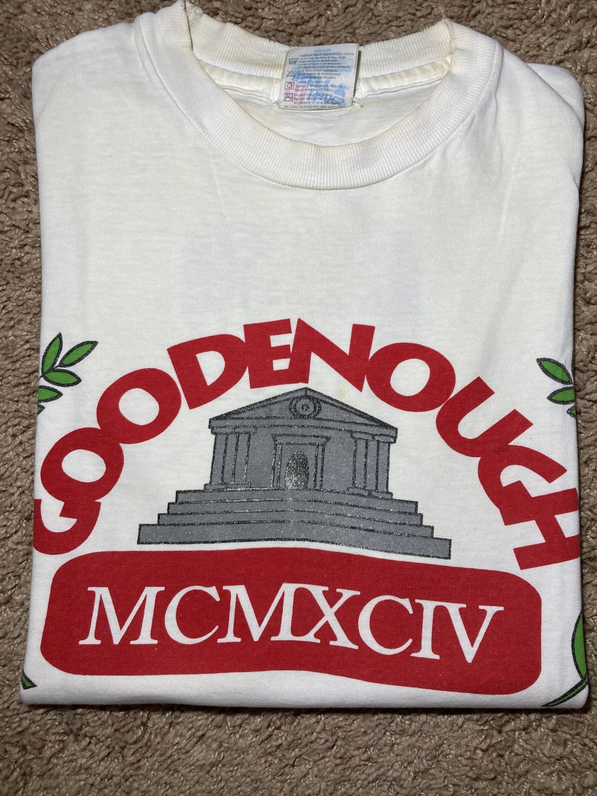 Good Enough 1994 Good Enough Ivy MCMXCIV Logo Sports Olympics 90s Nigo Size US M / EU 48-50 / 2 - 1 Thumbnail