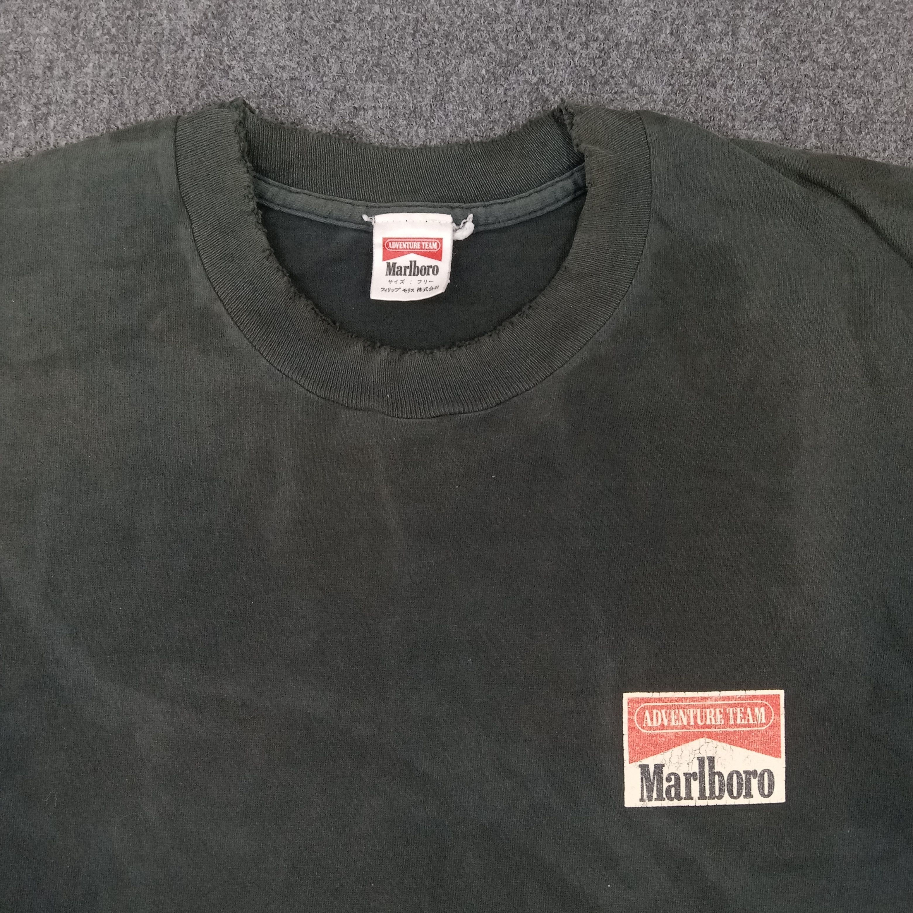 Marlboro × Vintage Marlboro Adventure Team Promo Distressed Tshirt Size US L / EU 52-54 / 3 - 2 Thumbnail